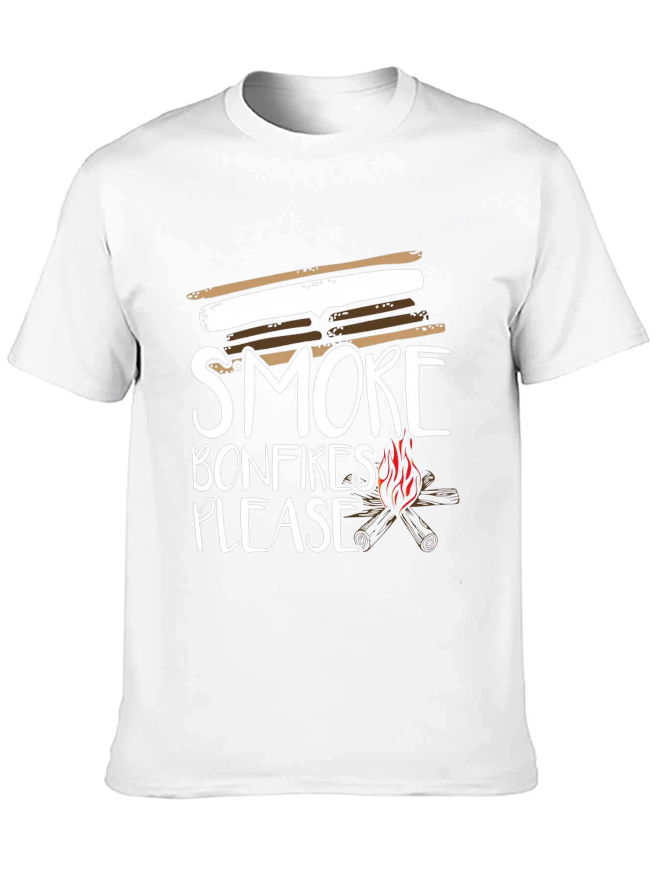 Smore Bonfires Please Graphic T-Shirt