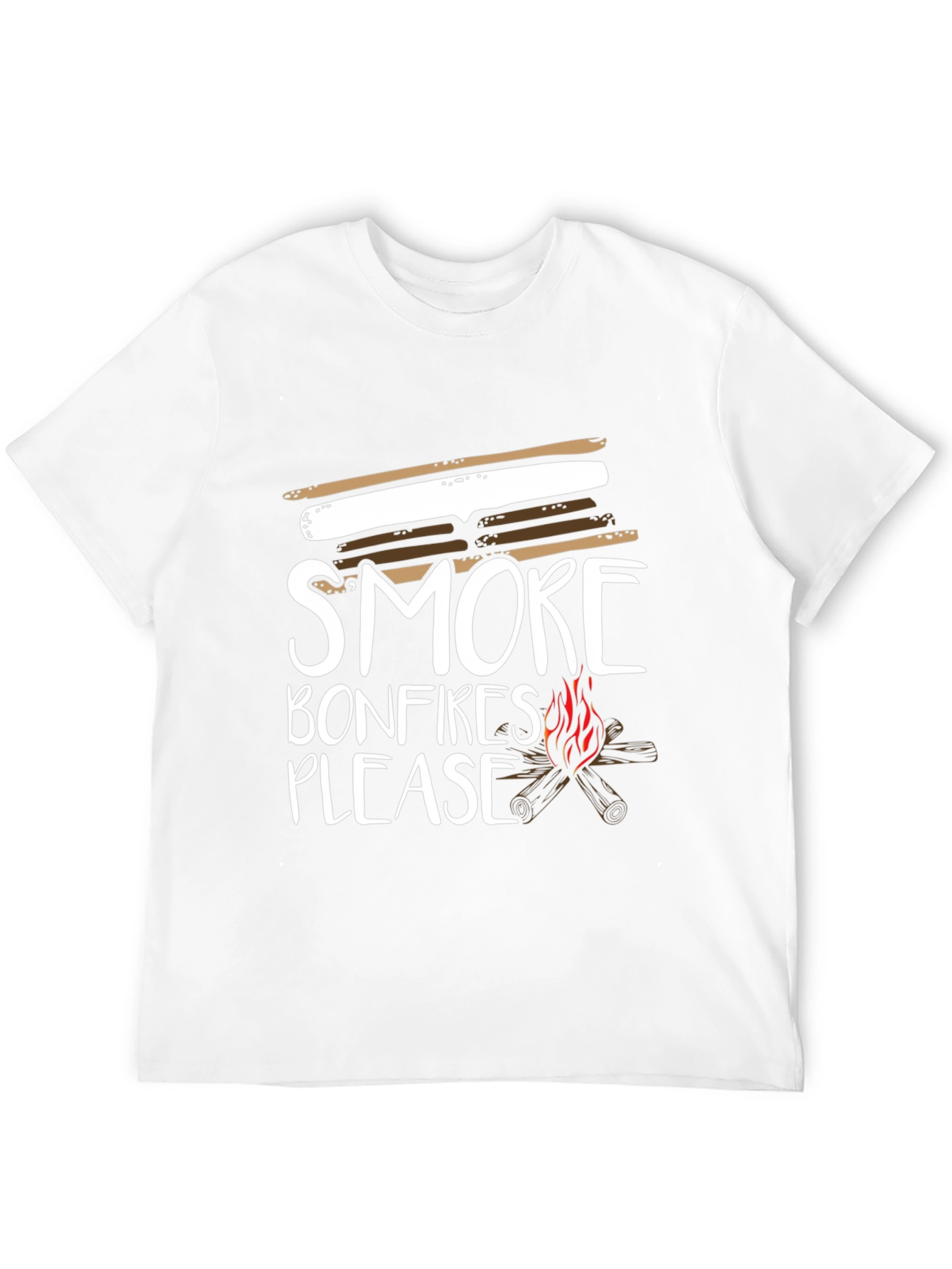Smore Bonfires Please Graphic T-Shirt