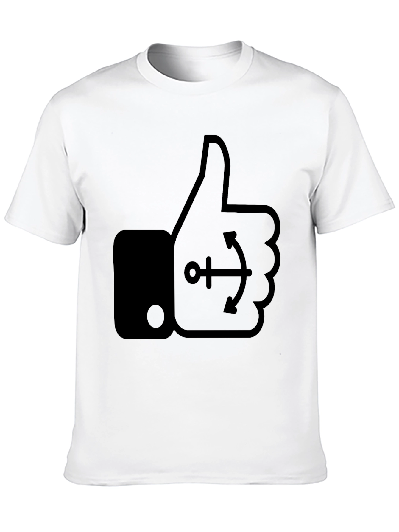 Thumbs Up Anchor Graphic Tee