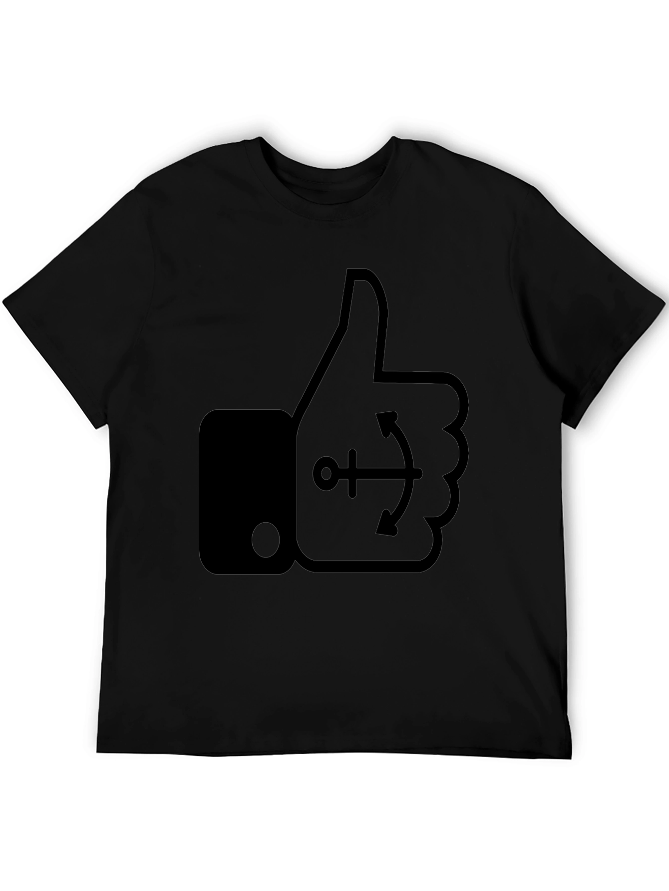 Thumbs Up Anchor Graphic Tee