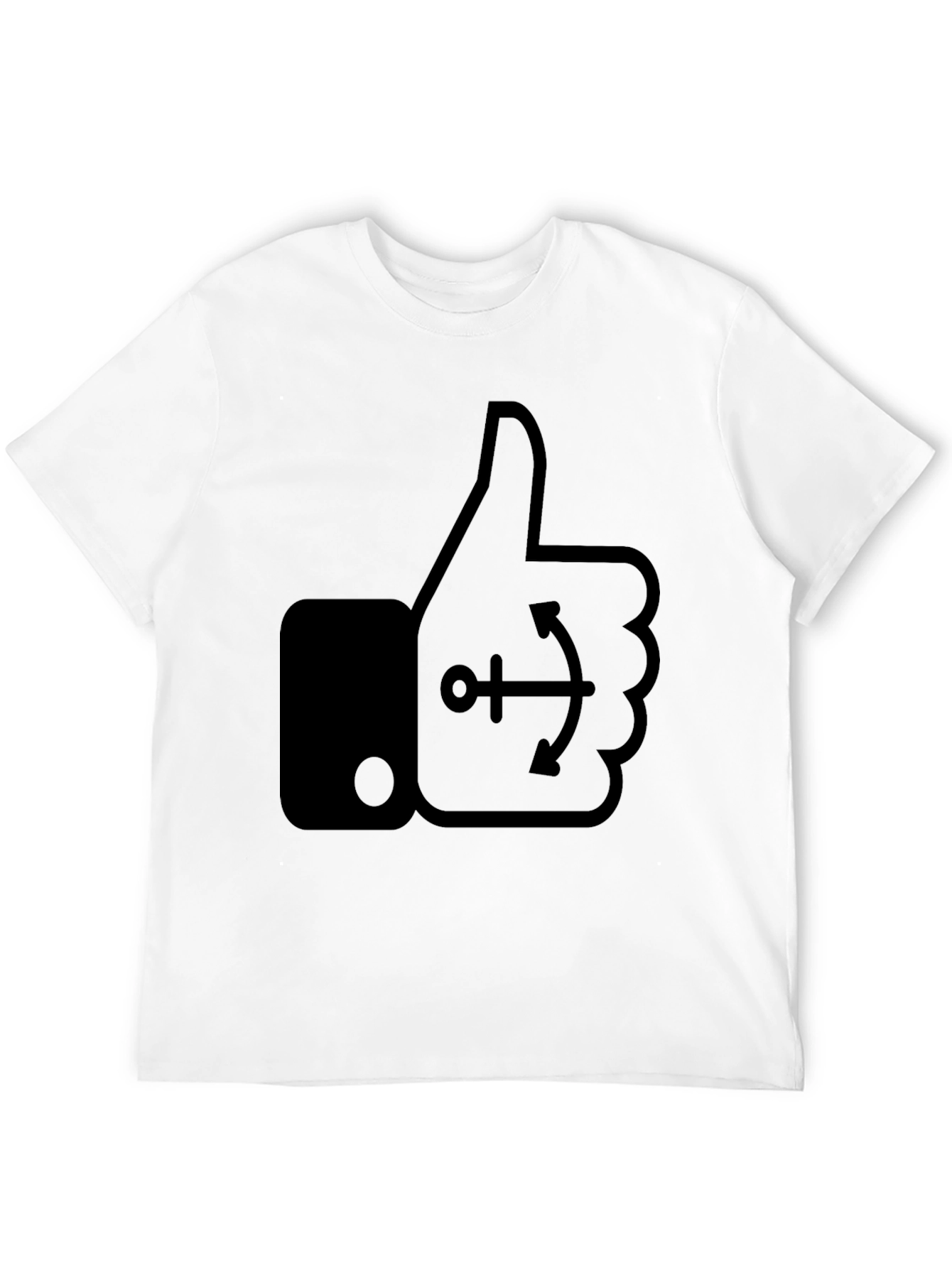 Thumbs Up Anchor Graphic Tee