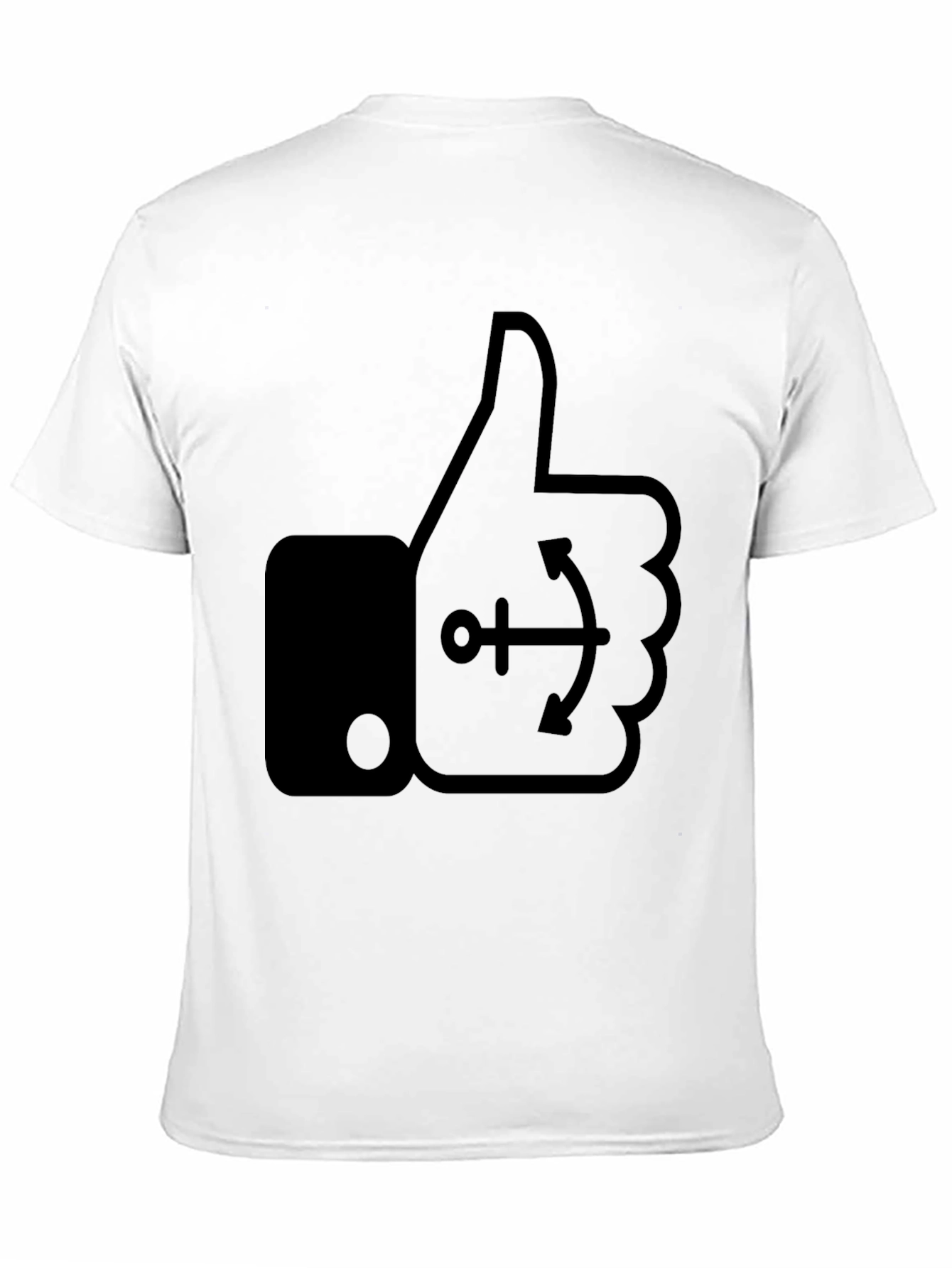 Thumbs Up Anchor Graphic Tee