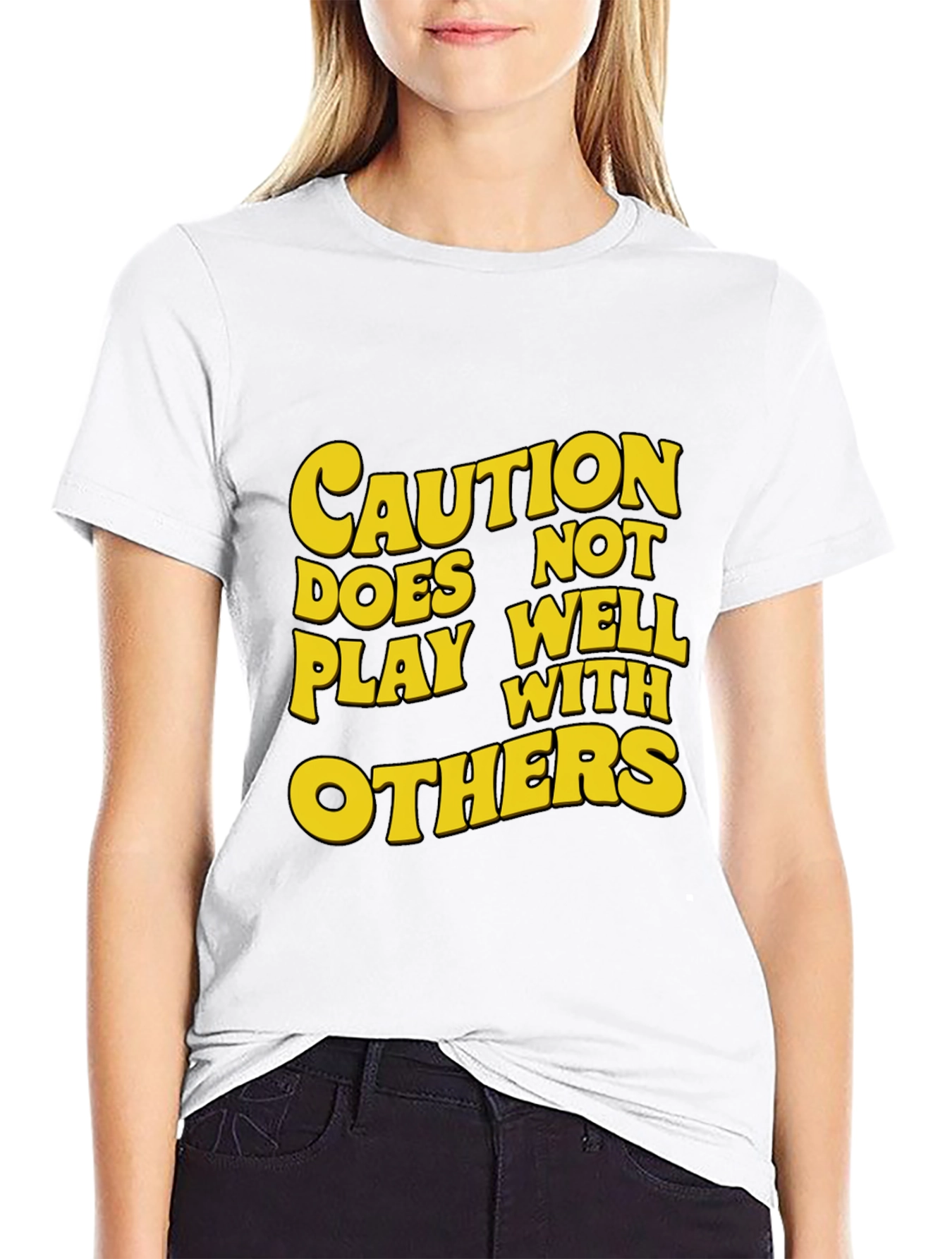 Caution: Does Not Play Well With Others T-Shirt