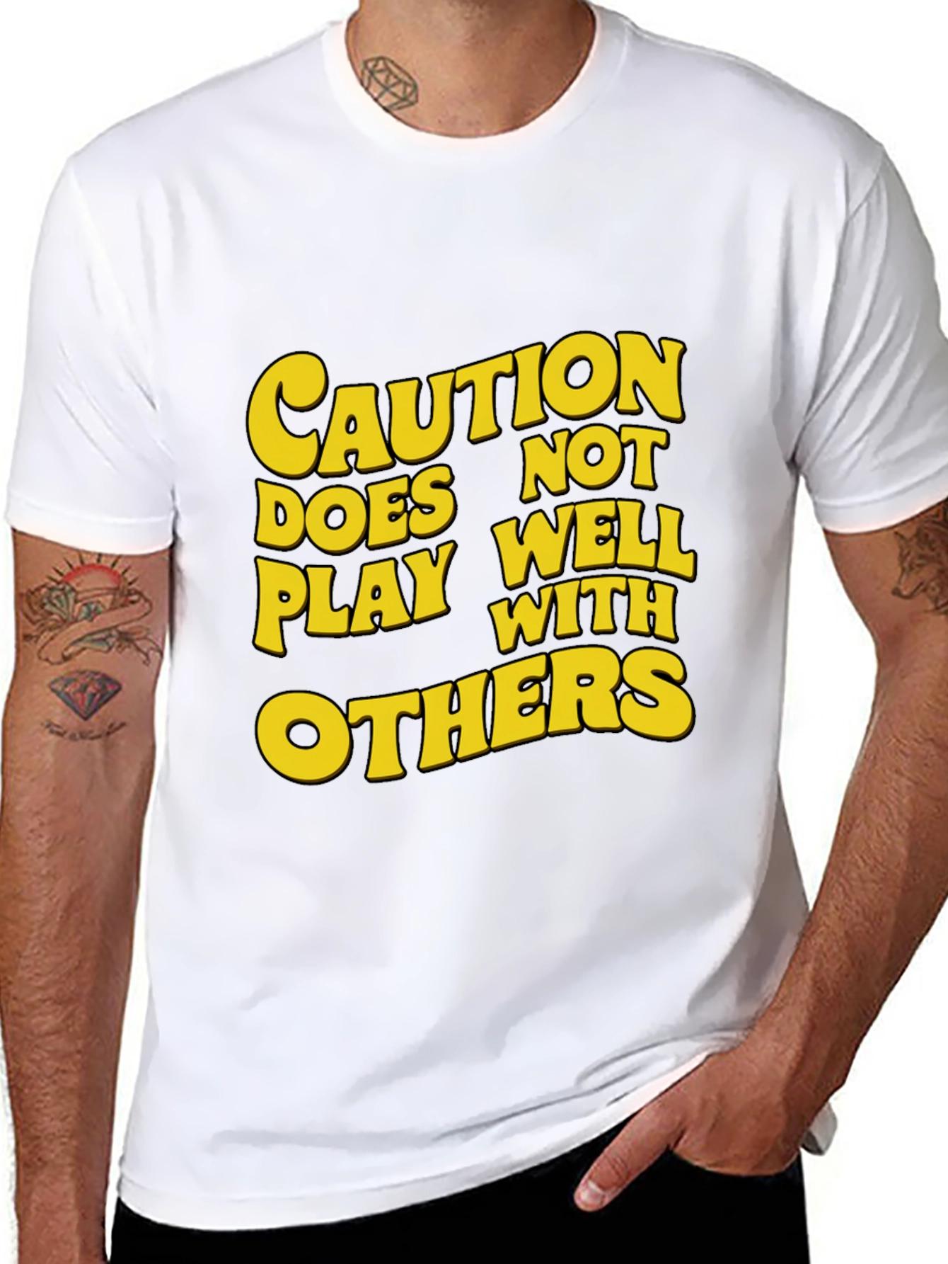 Caution: Does Not Play Well With Others T-Shirt