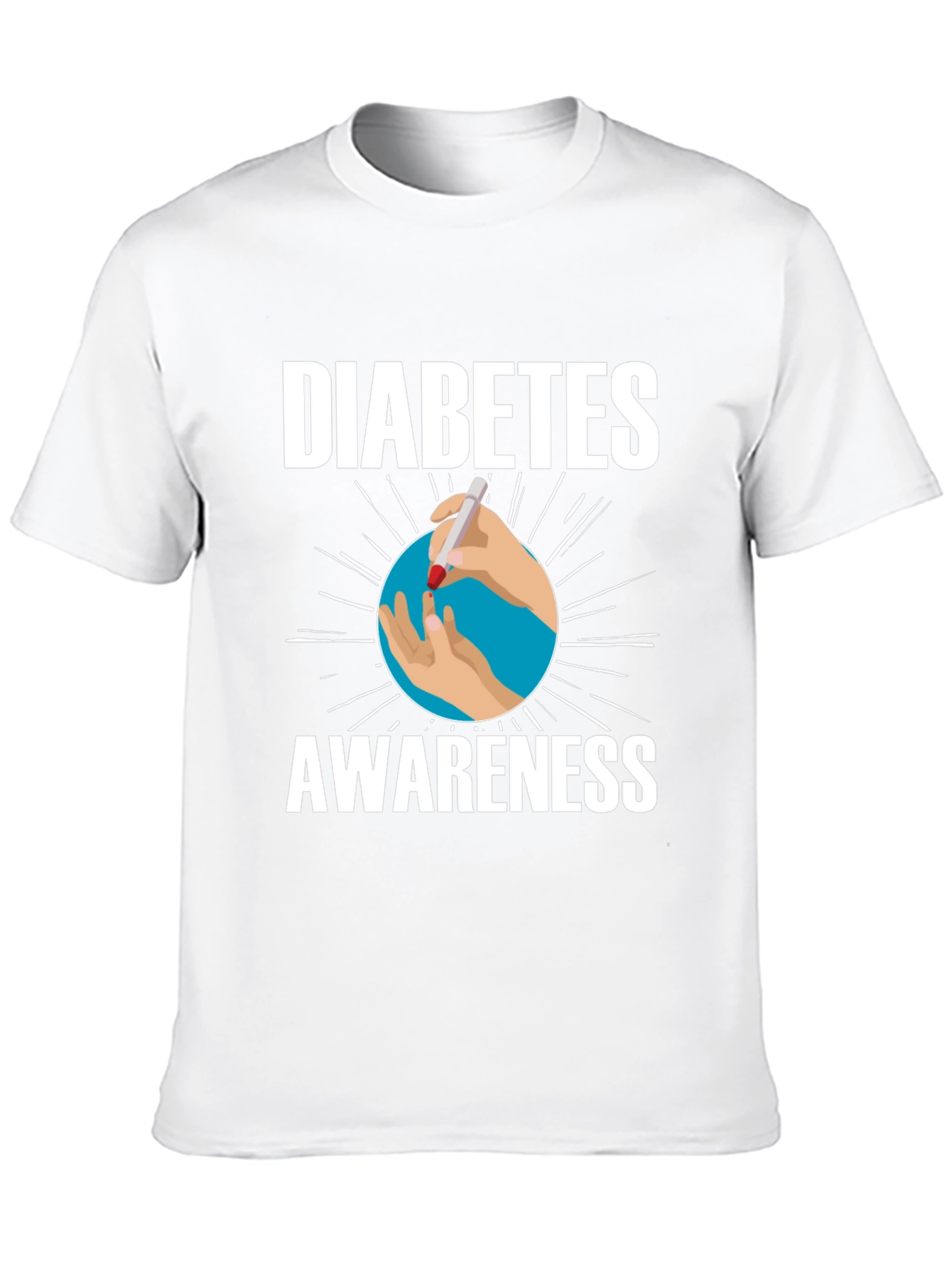 Diabetes Awareness Graphic T-Shirt