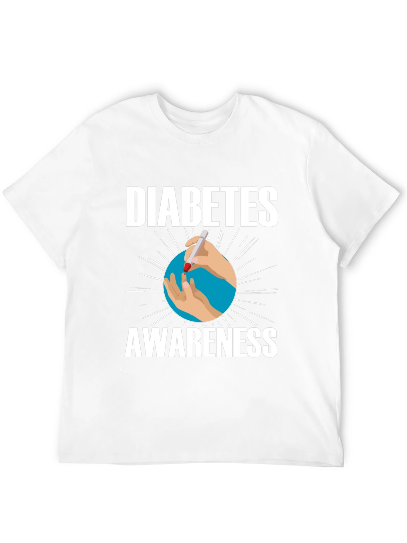 Diabetes Awareness Graphic T-Shirt