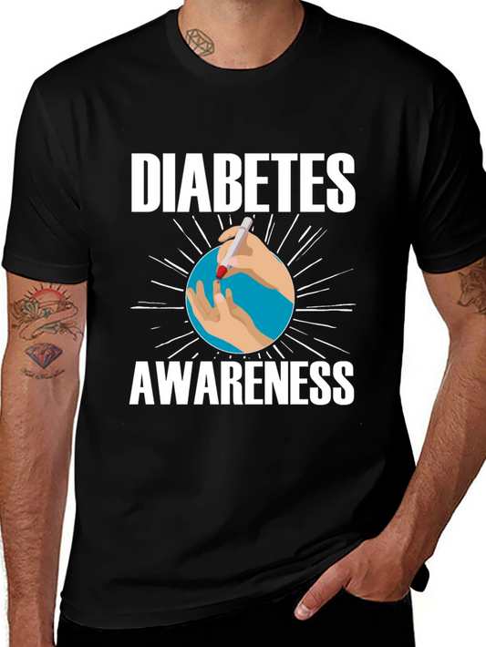 Diabetes Awareness Graphic T-Shirt