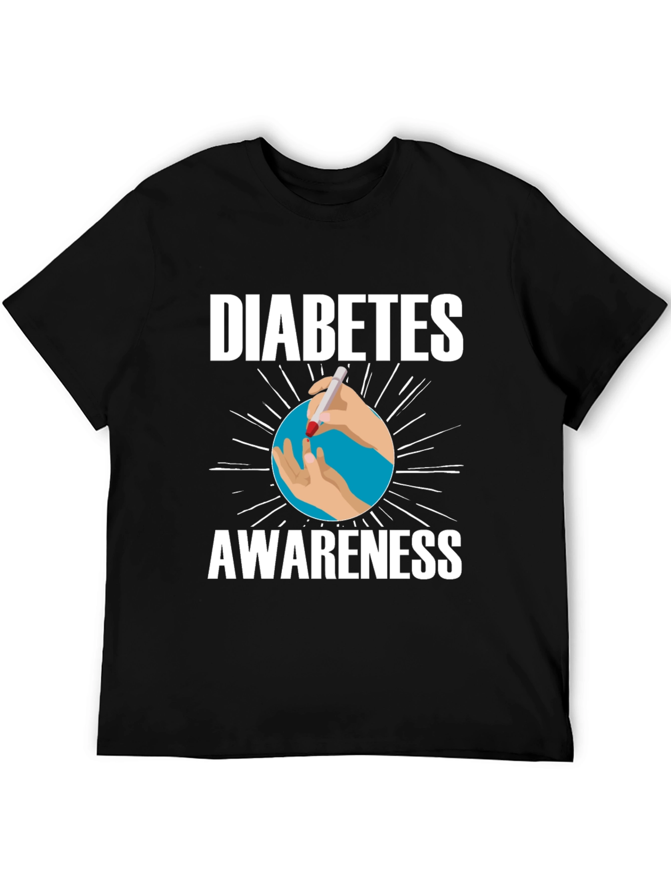 Diabetes Awareness Graphic T-Shirt