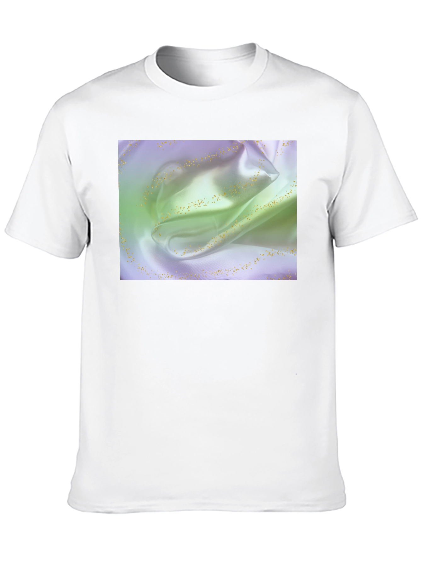Silk Fabric Graphic Tee - Stylish and Soft