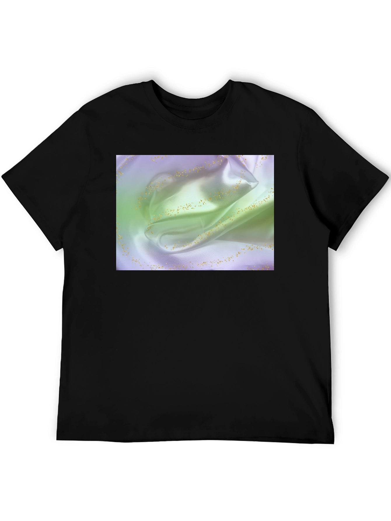 Silk Fabric Graphic Tee - Stylish and Soft