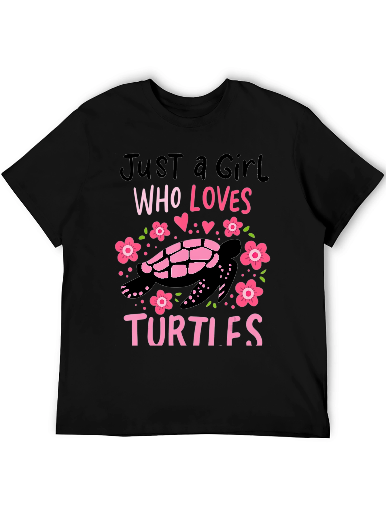 Girl Loves Turtles T-Shirt