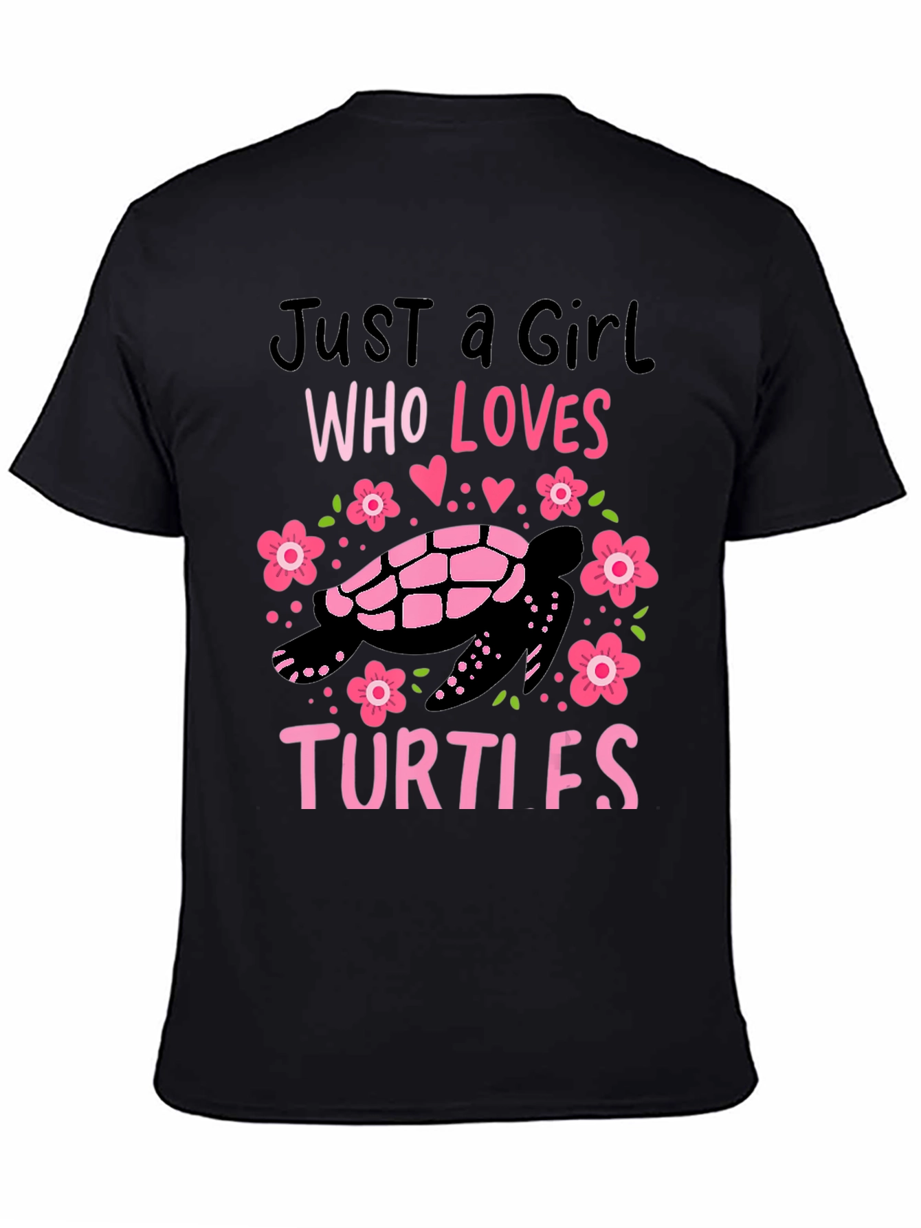 Girl Loves Turtles T-Shirt