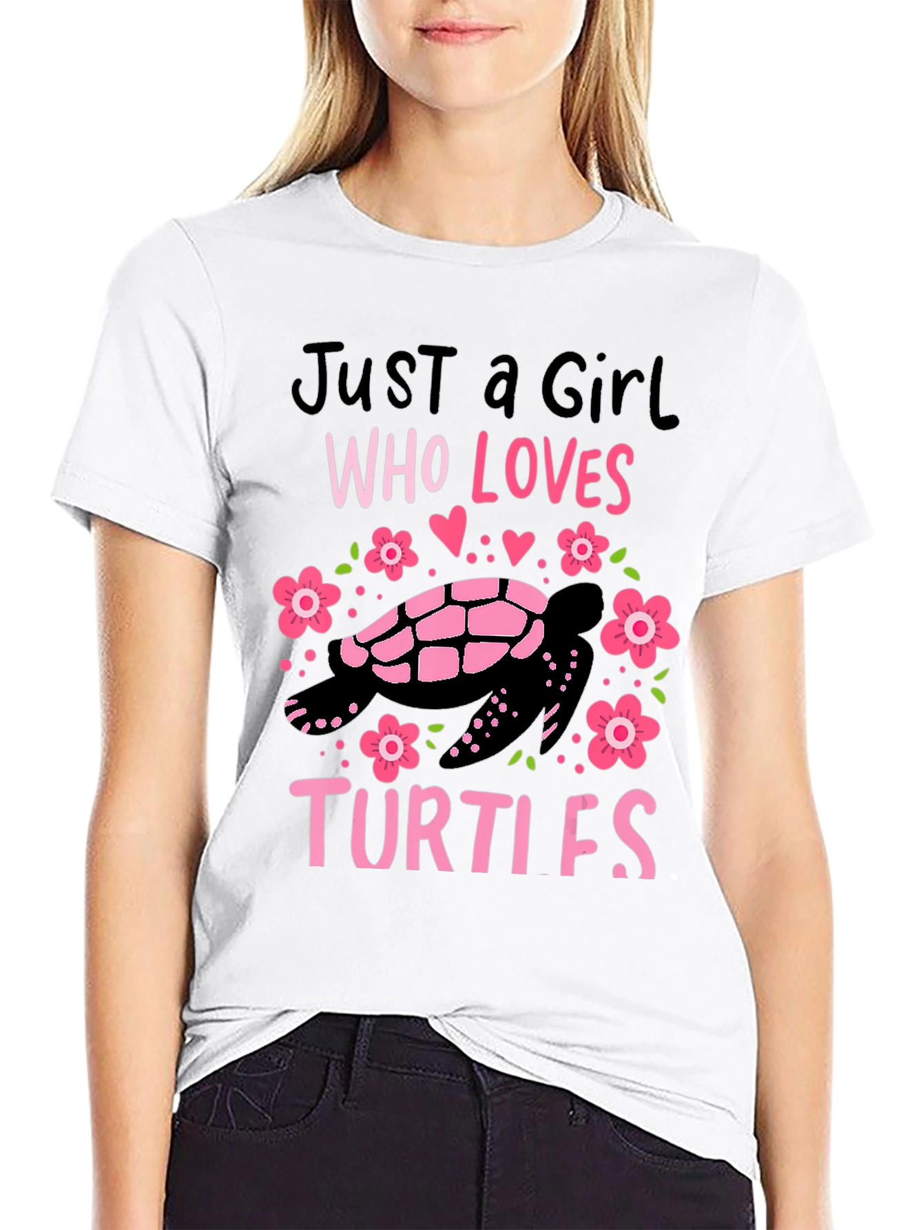 Girl Loves Turtles T-Shirt