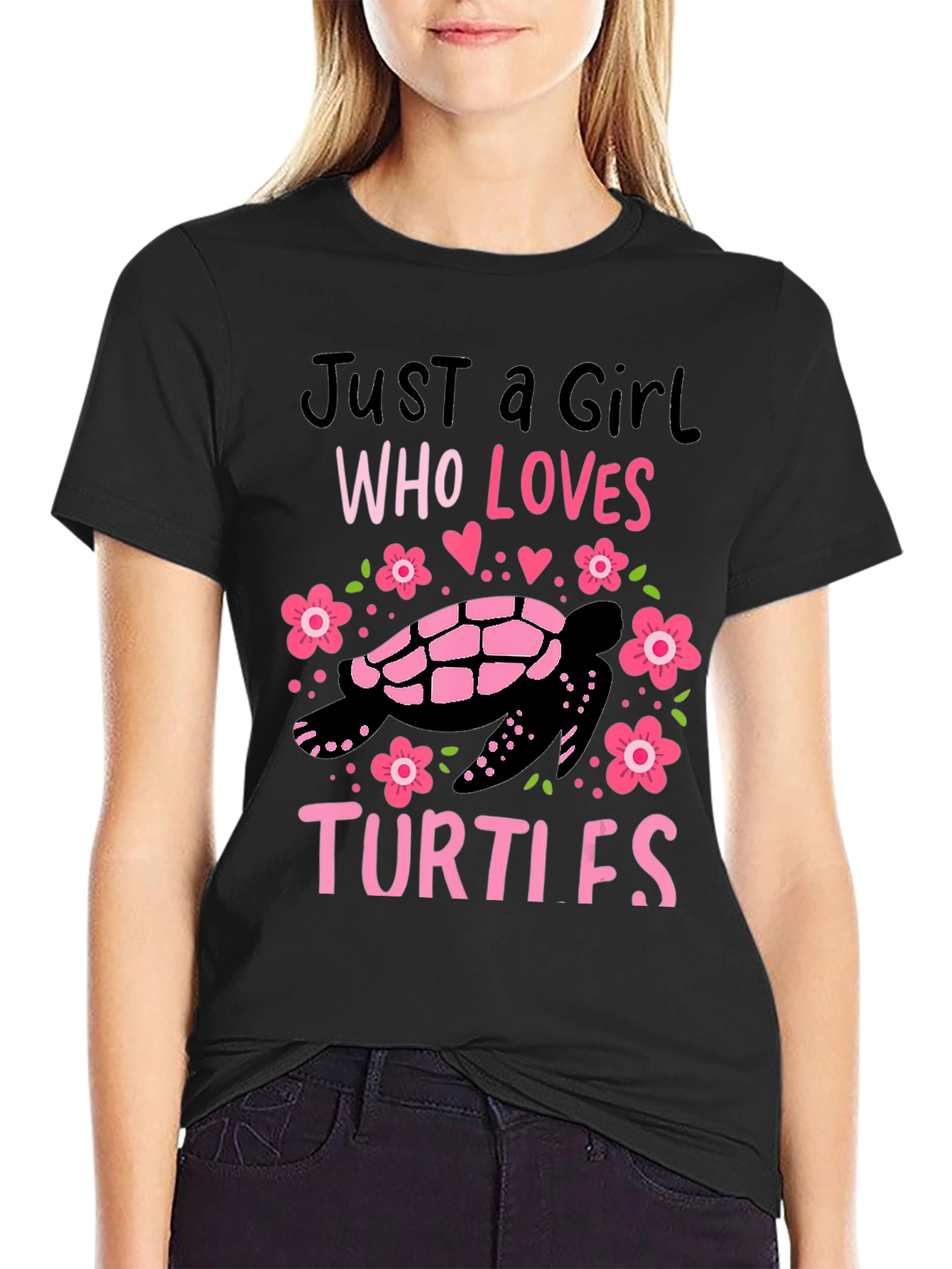 Girl Loves Turtles T-Shirt