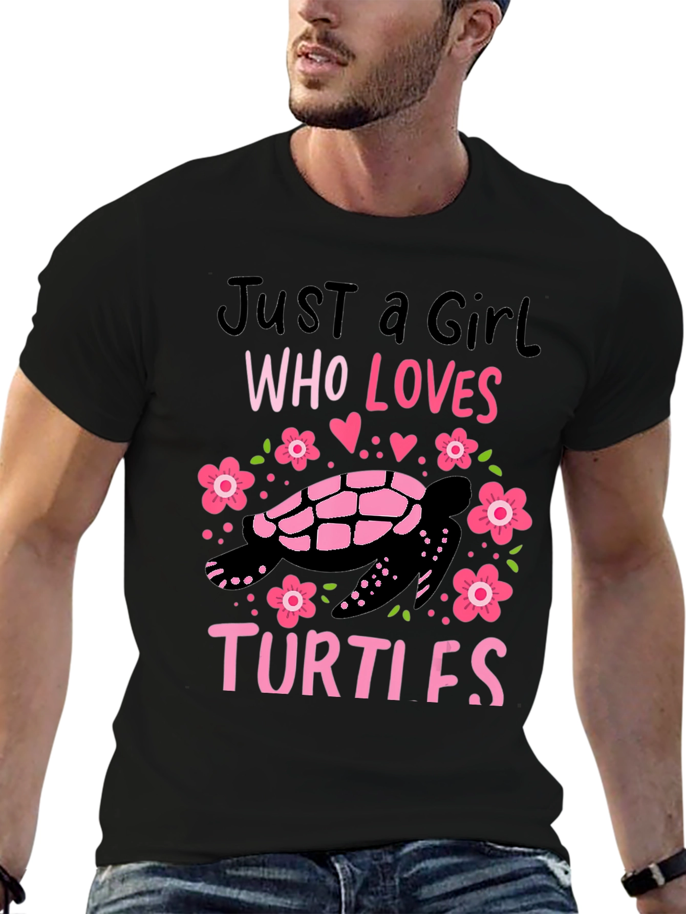 Girl Loves Turtles T-Shirt