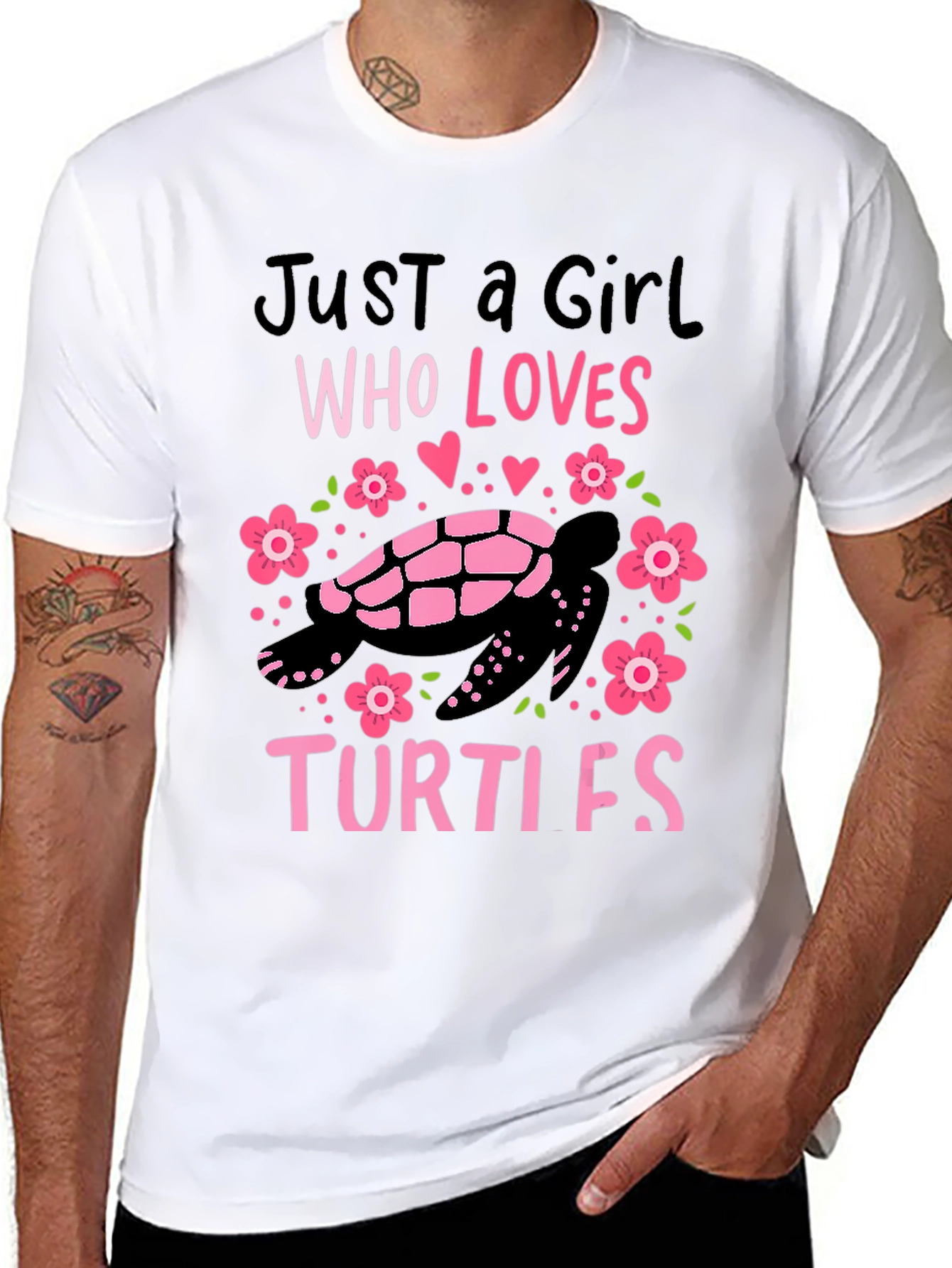 Girl Loves Turtles T-Shirt