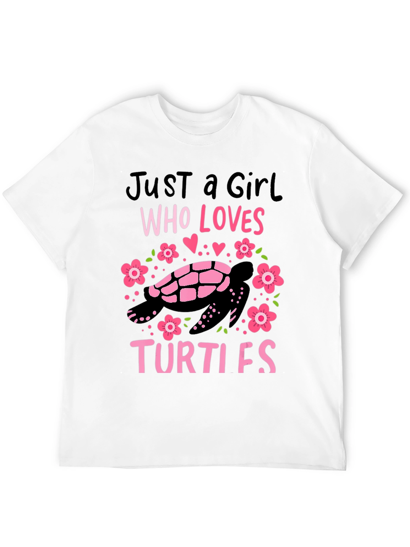 Girl Loves Turtles T-Shirt