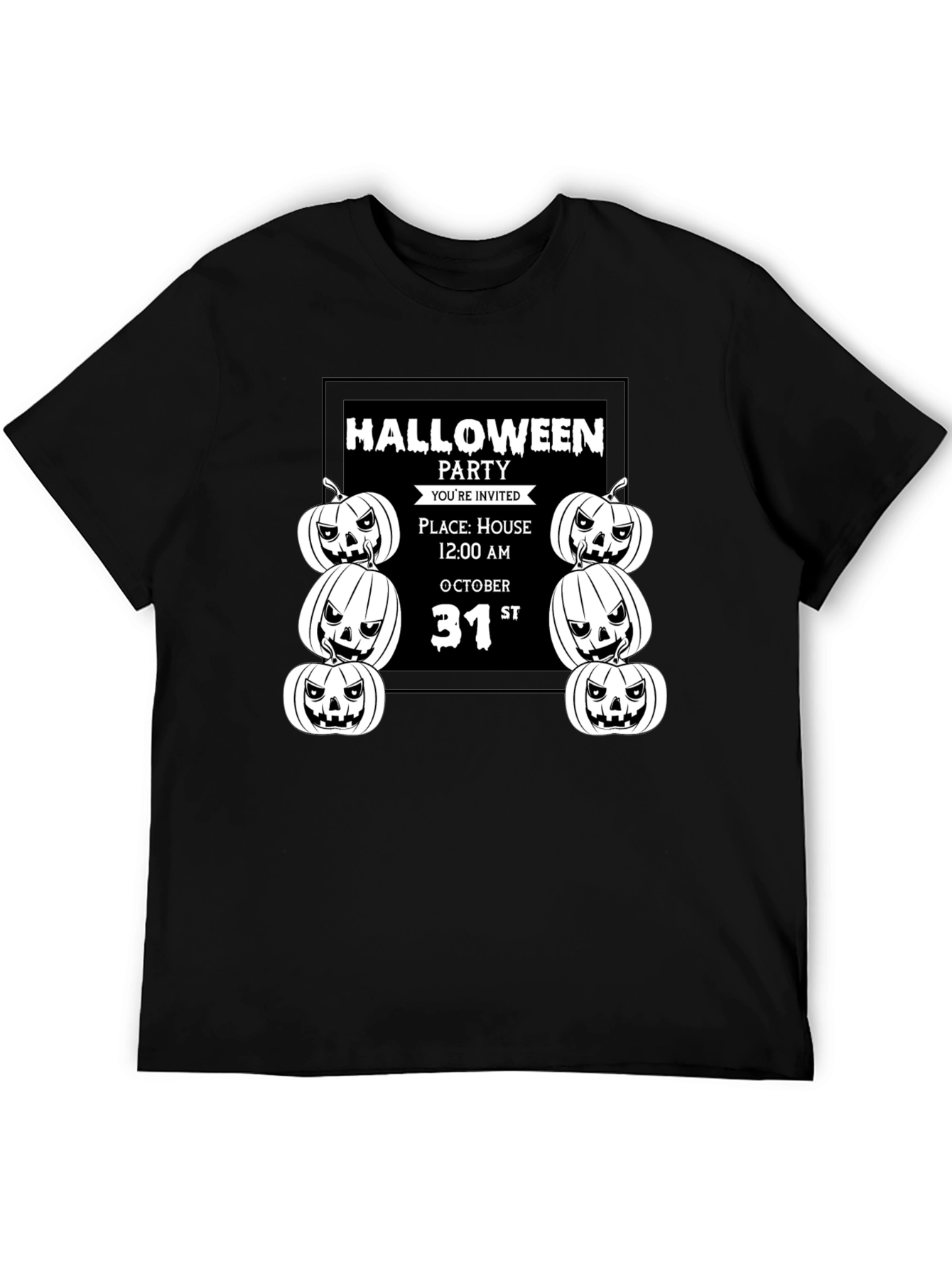 Halloween Party Invitation T-Shirt