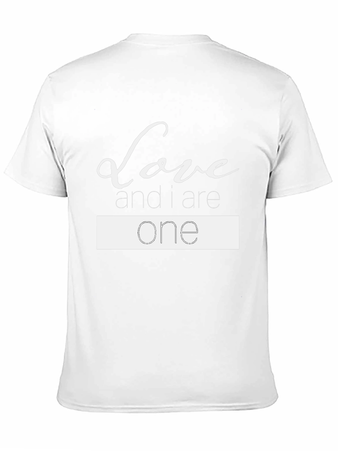 Love and I are One Graphic Tee