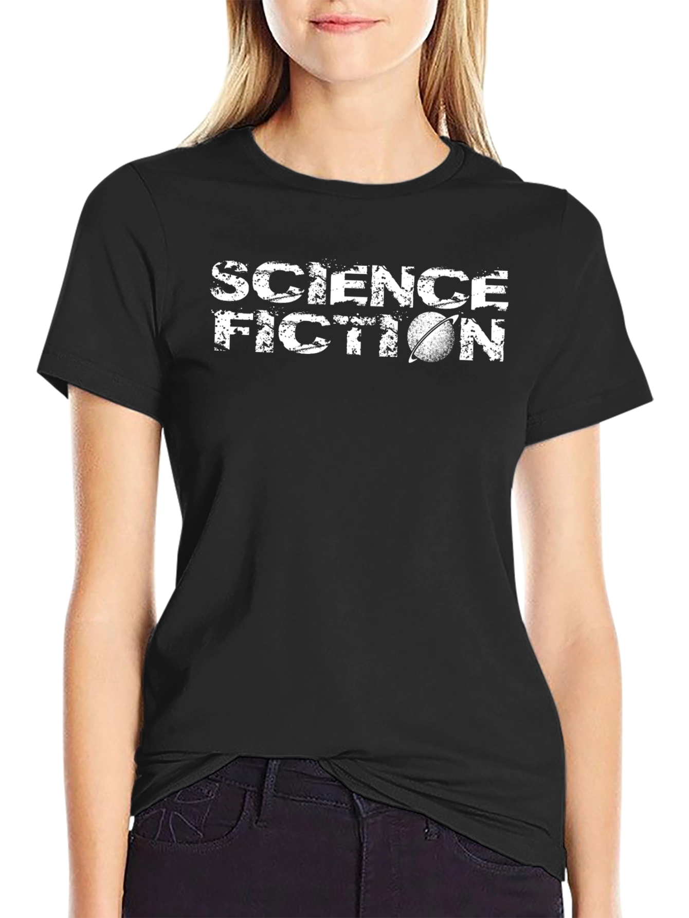 Science Fiction Planet Graphic Tee