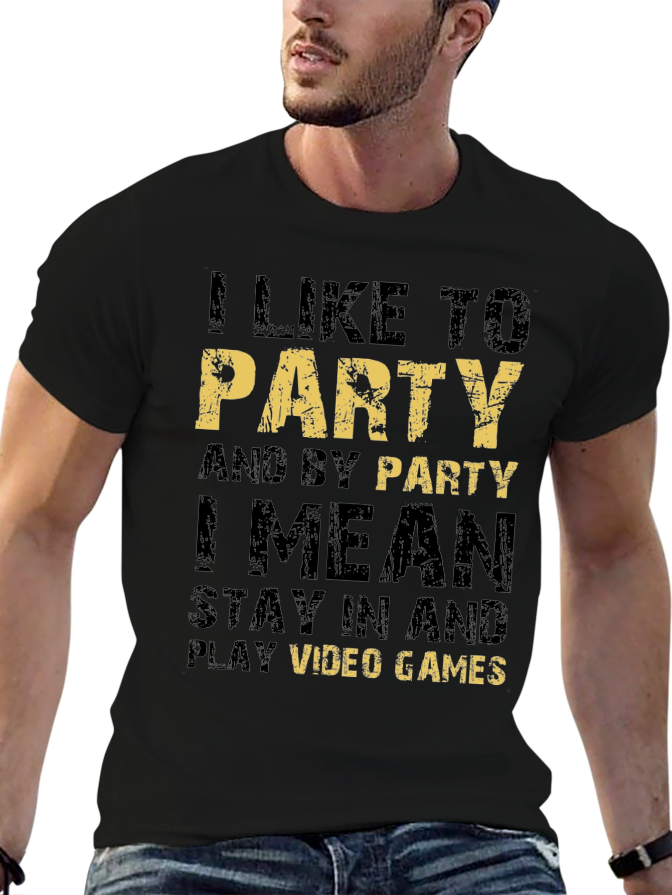 I Like To Party Video Game T-Shirt