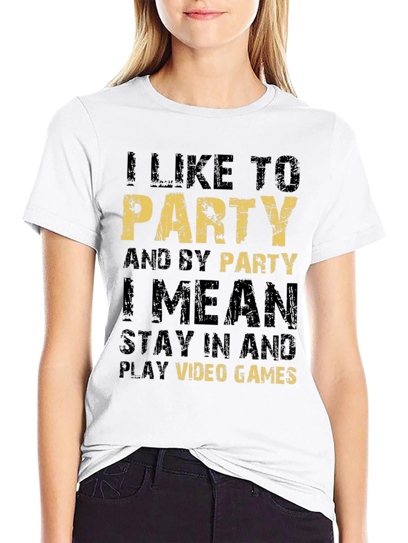 I Like To Party Video Game T-Shirt