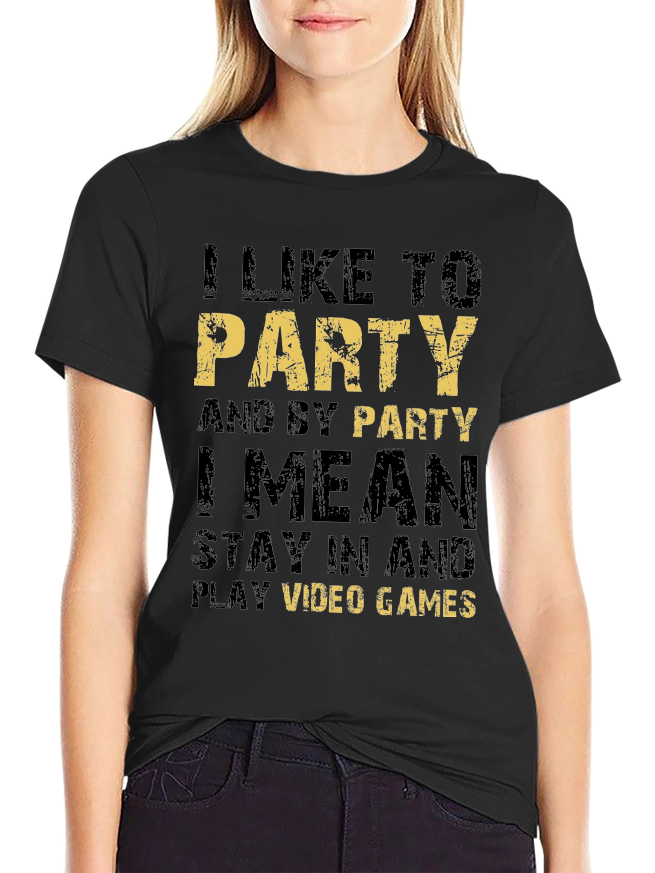 I Like To Party Video Game T-Shirt