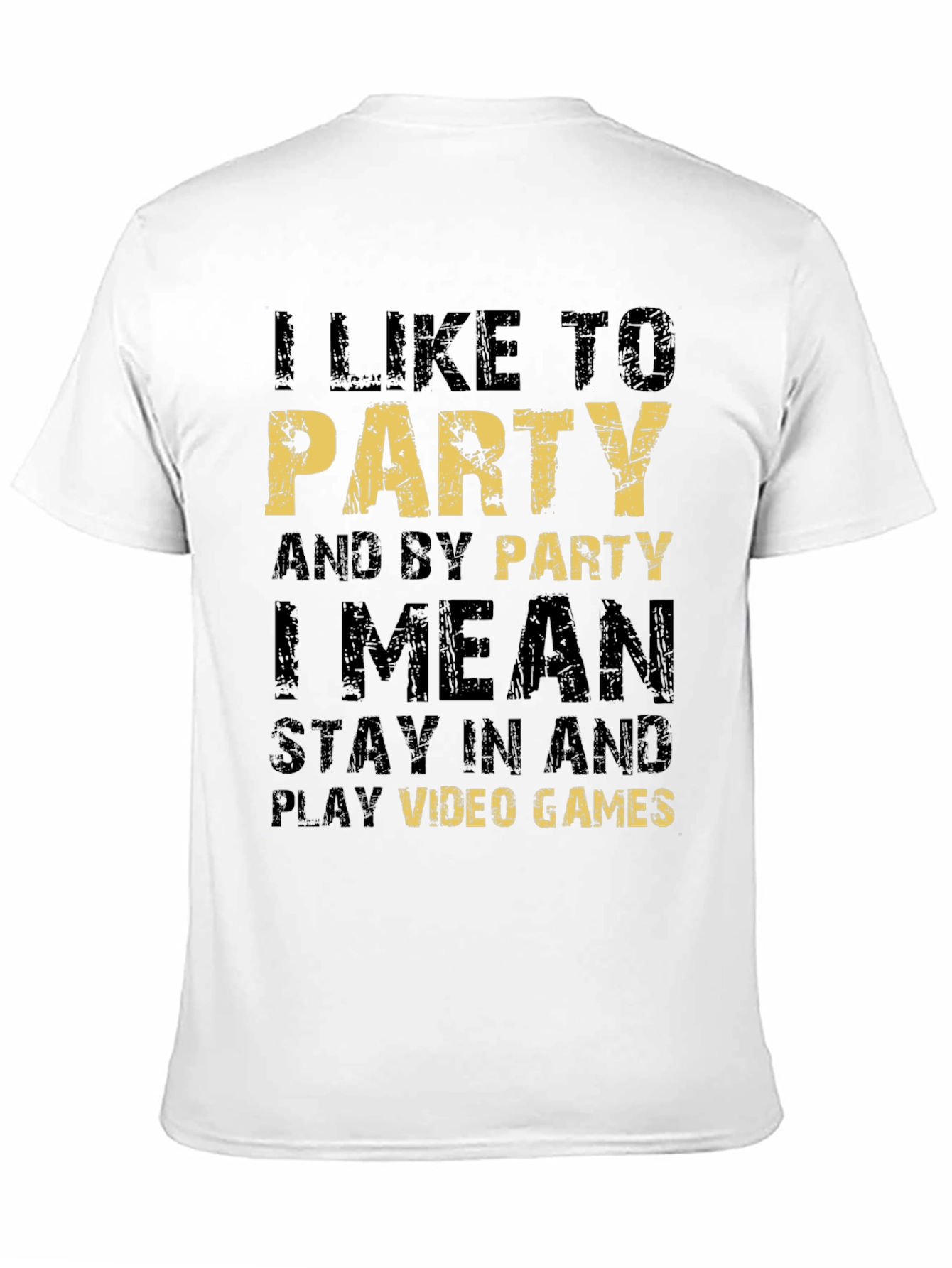 I Like To Party Video Game T-Shirt
