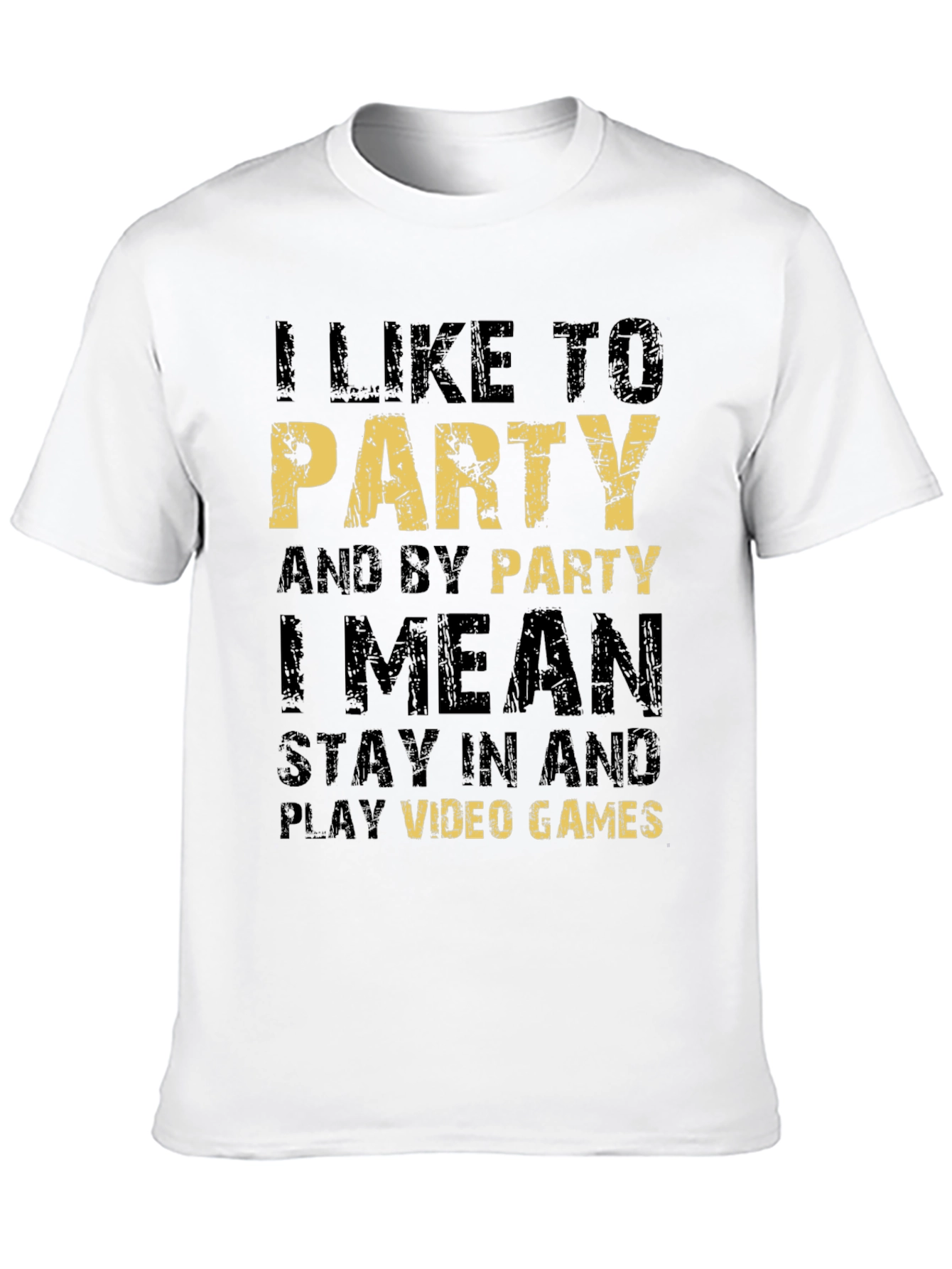 I Like To Party Video Game T-Shirt