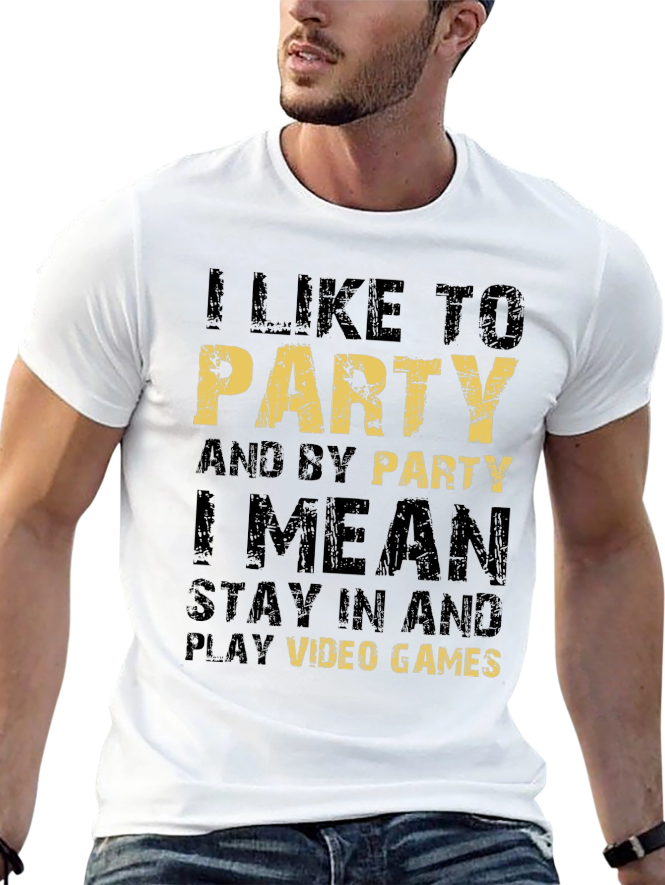 I Like To Party Video Game T-Shirt
