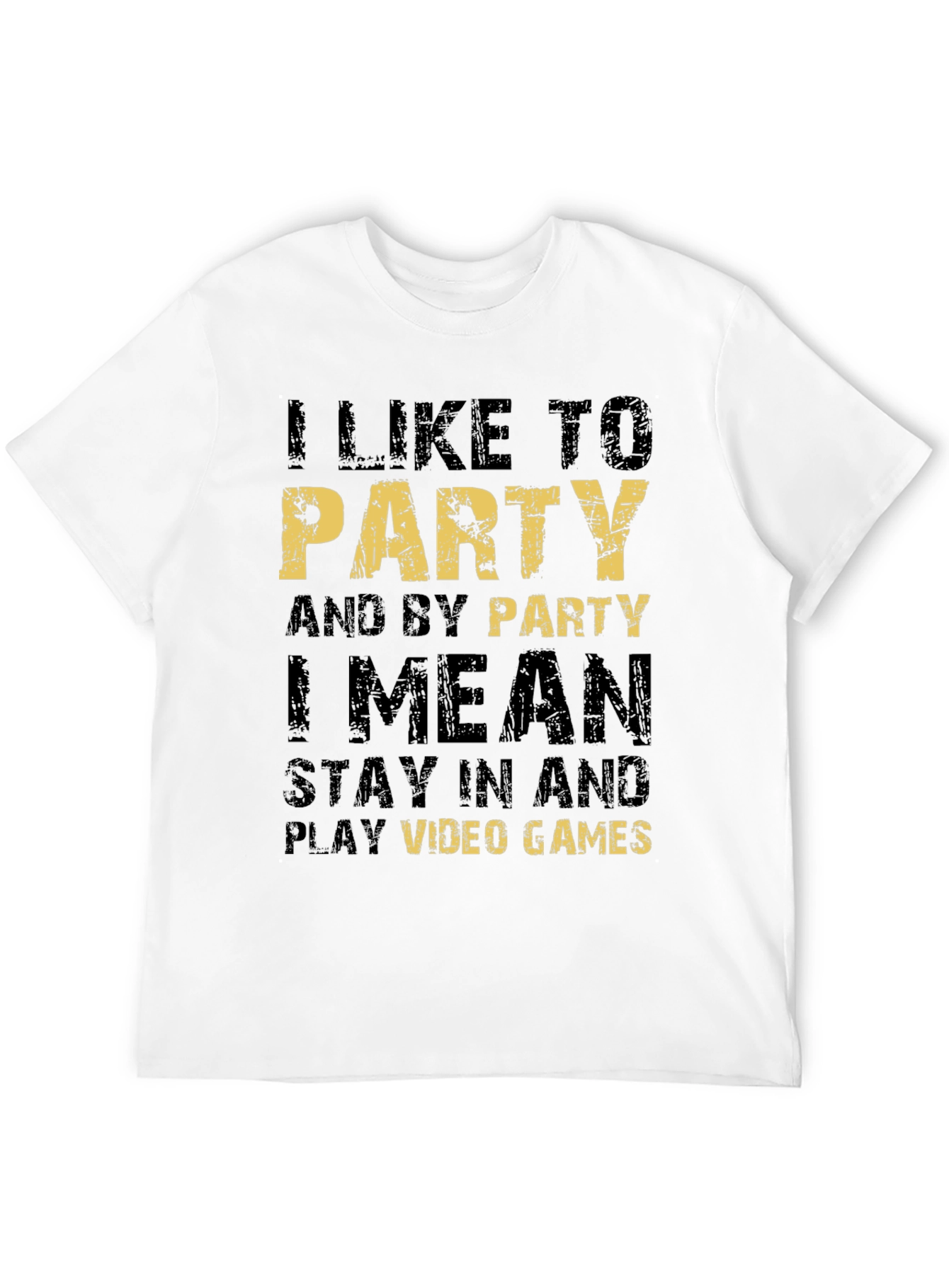 I Like To Party Video Game T-Shirt