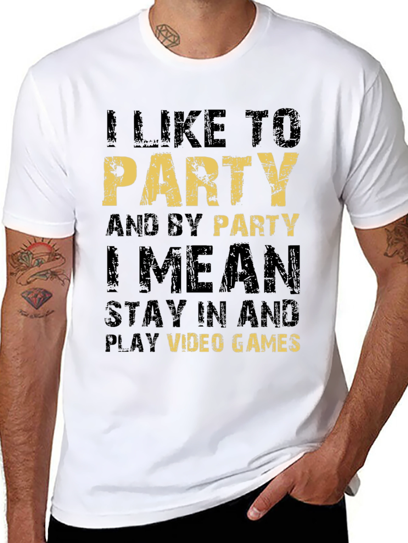 I Like To Party Video Game T-Shirt