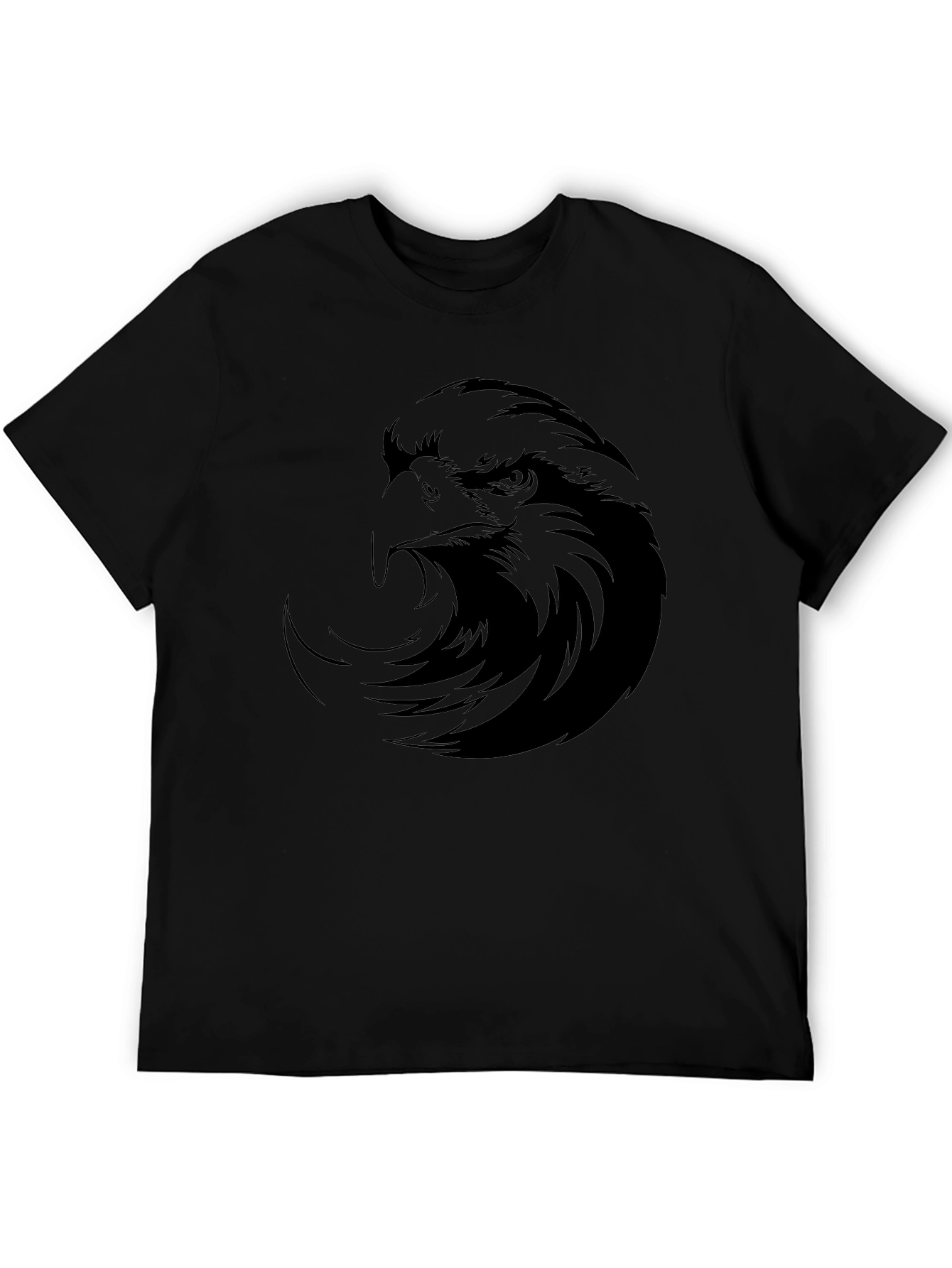 Black Eagle Graphic Tee - Mens Short Sleeve