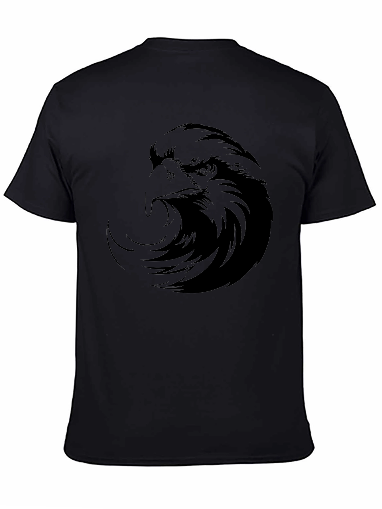 Black Eagle Graphic Tee - Mens Short Sleeve