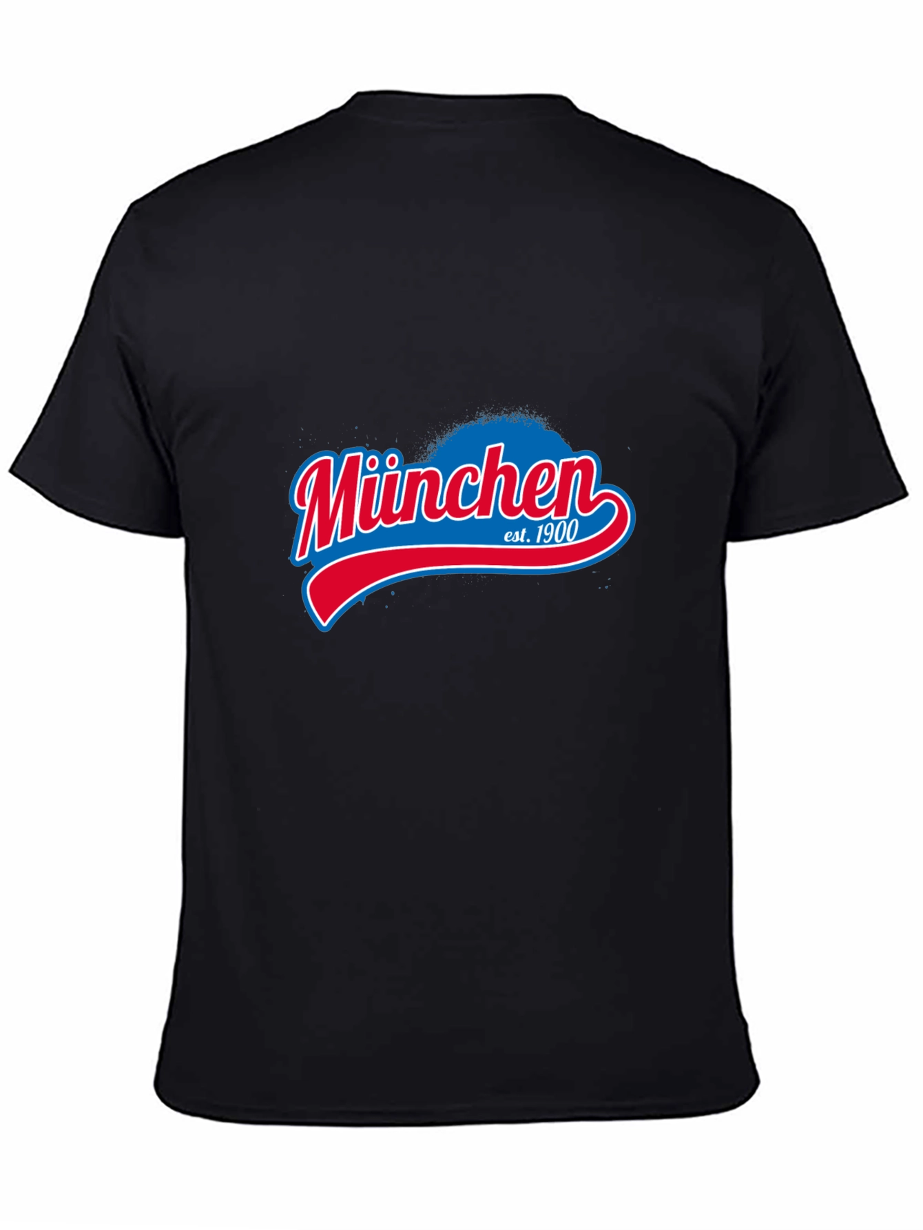 München Est. 1900 Graphic T-Shirt - Black