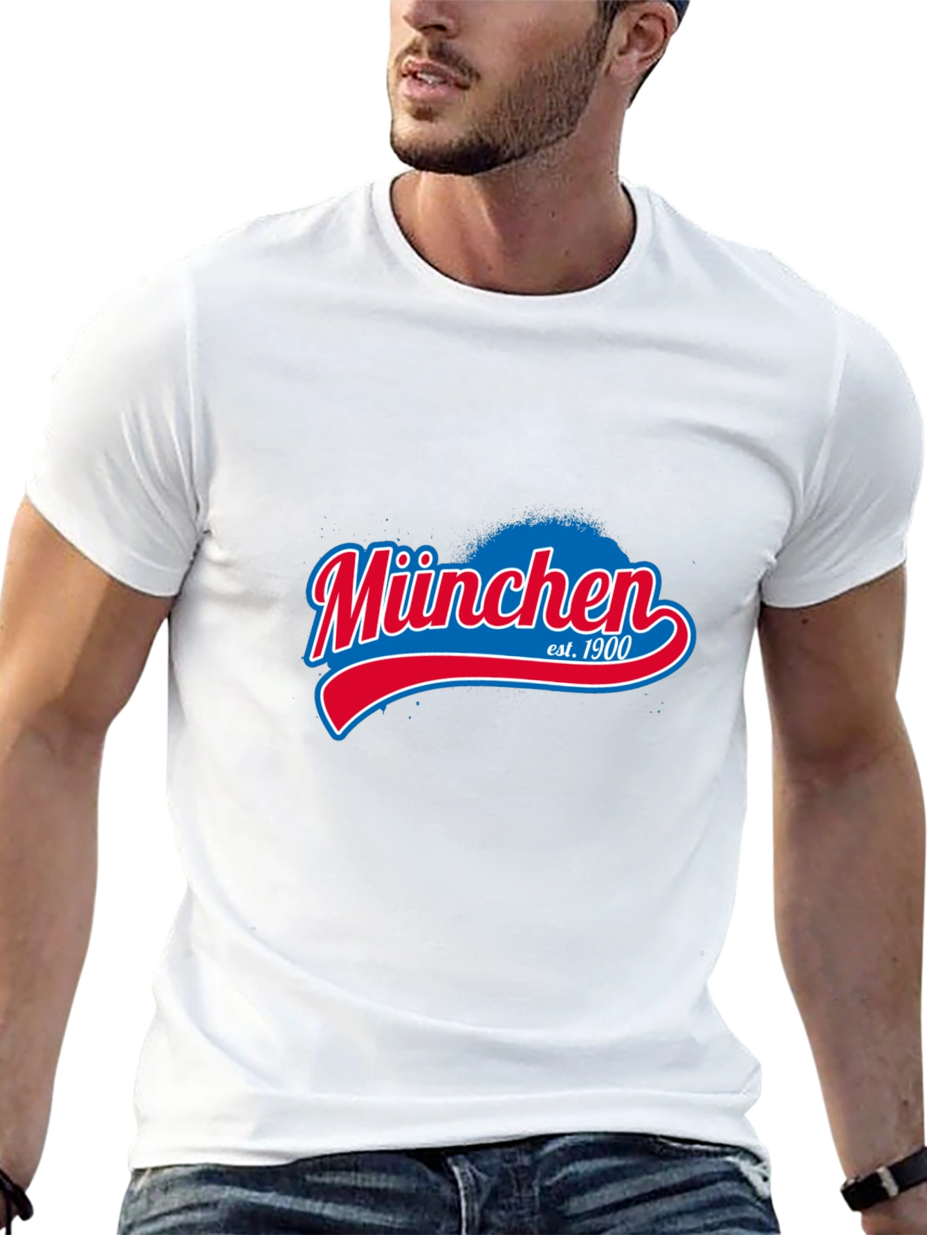 München Est. 1900 Graphic T-Shirt - Black
