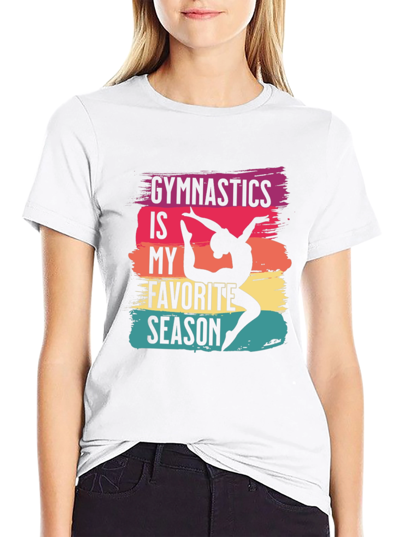 Gymnastics Favorite Season Graphic Tee