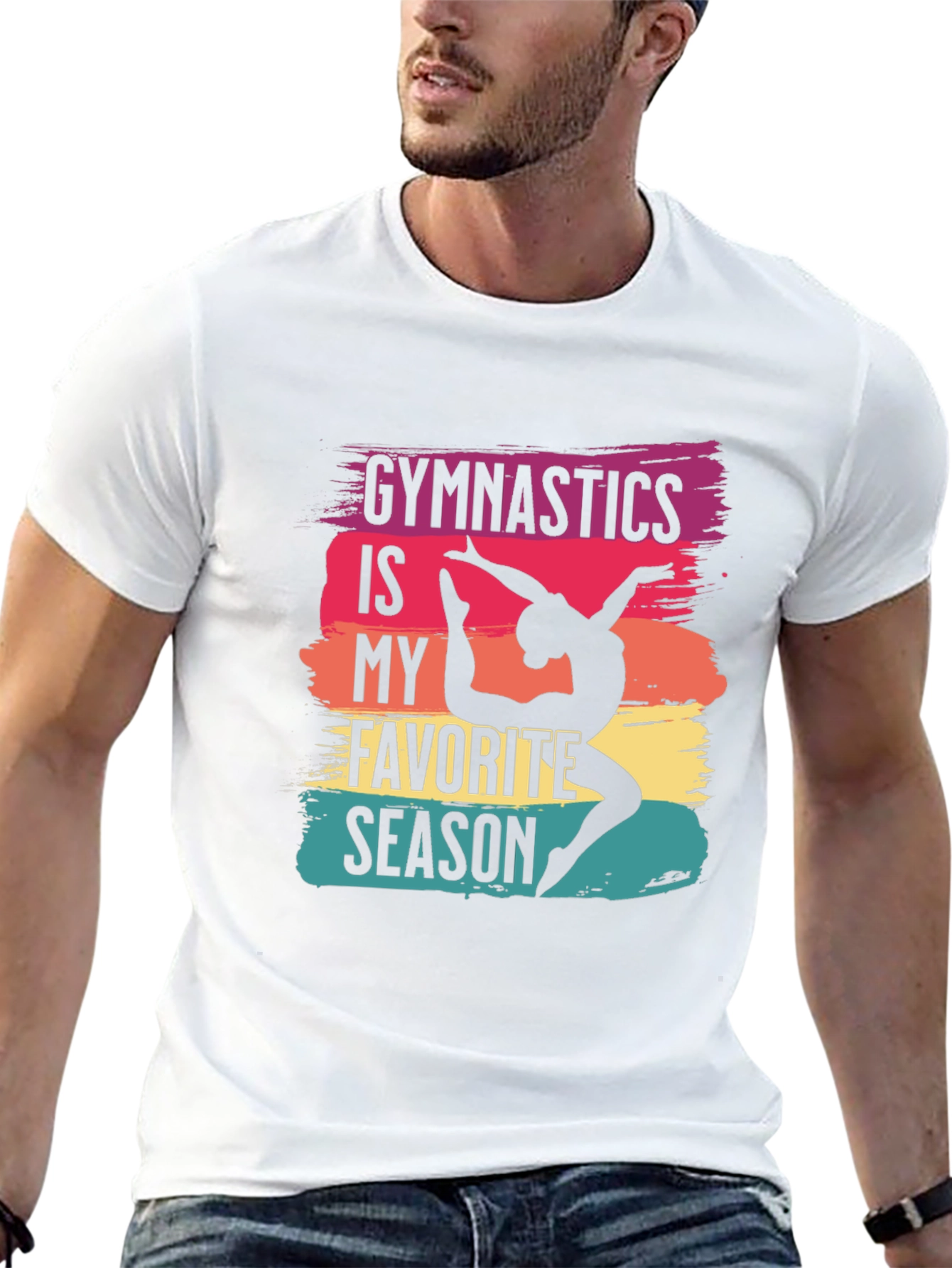 Gymnastics Favorite Season Graphic Tee