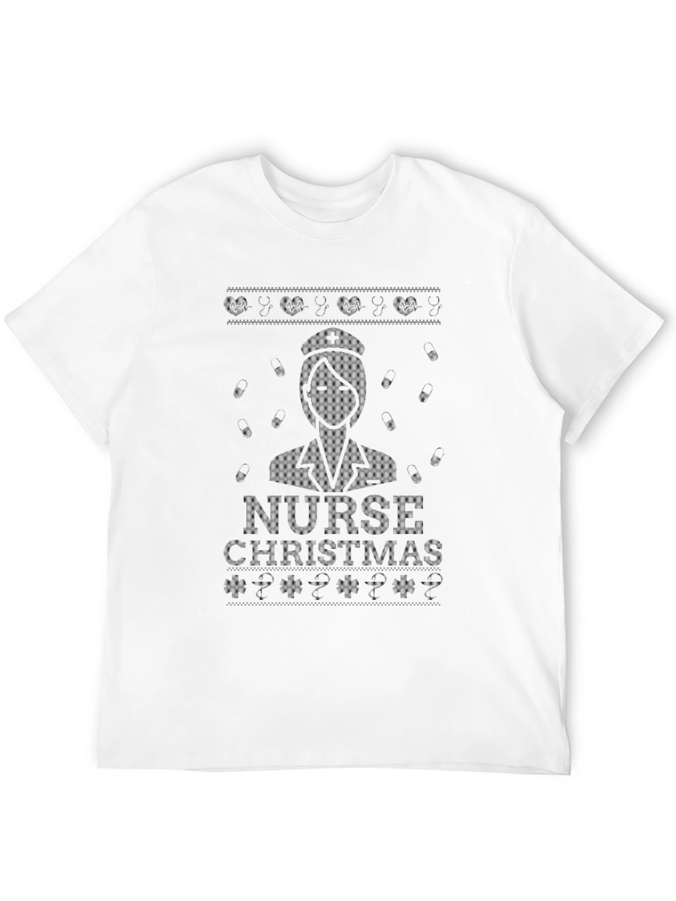 Nurse Christmas T-Shirt - Holiday Apparel