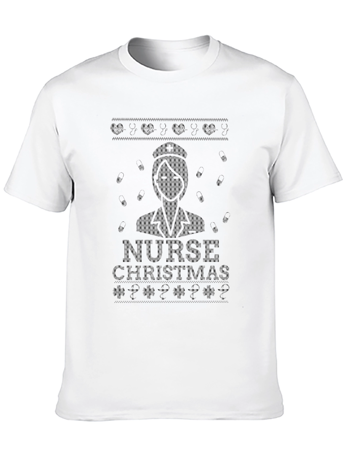 Nurse Christmas T-Shirt - Holiday Apparel
