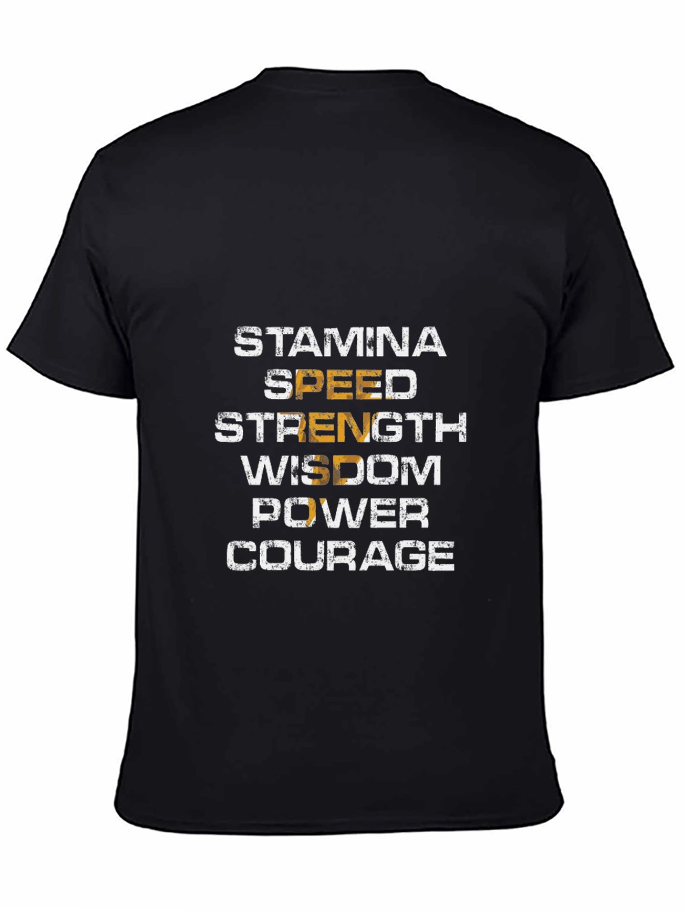 Stamina Strength Wisdom Graphic T-Shirt