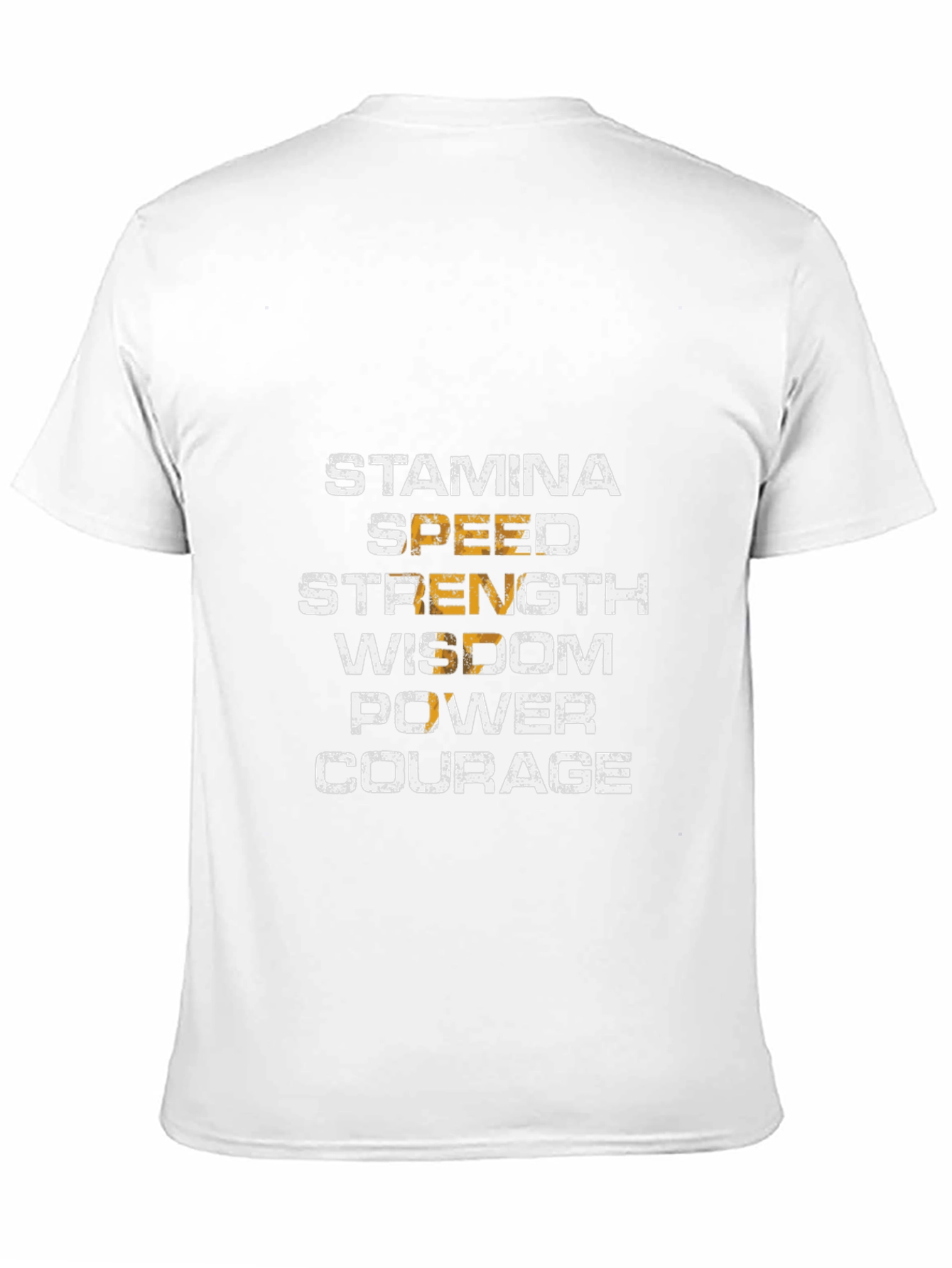 Stamina Strength Wisdom Graphic T-Shirt