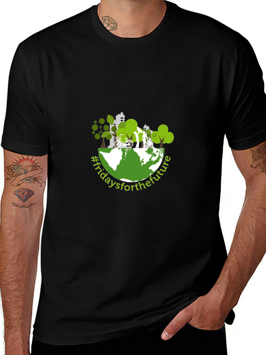 Fridays for Future Graphic T-Shirt - Eco-Friendly Design