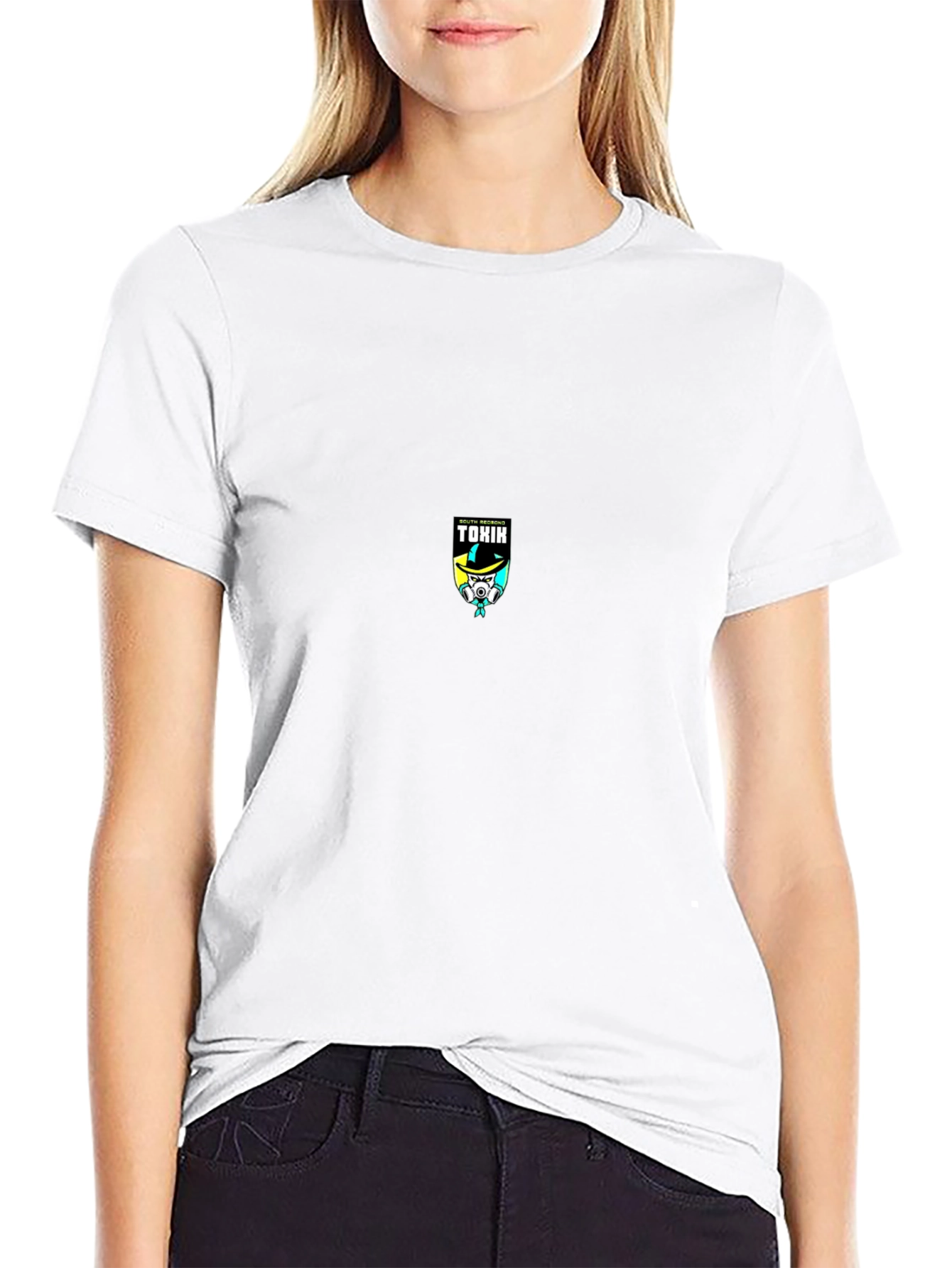 Toxin Fashionable Black T-Shirt