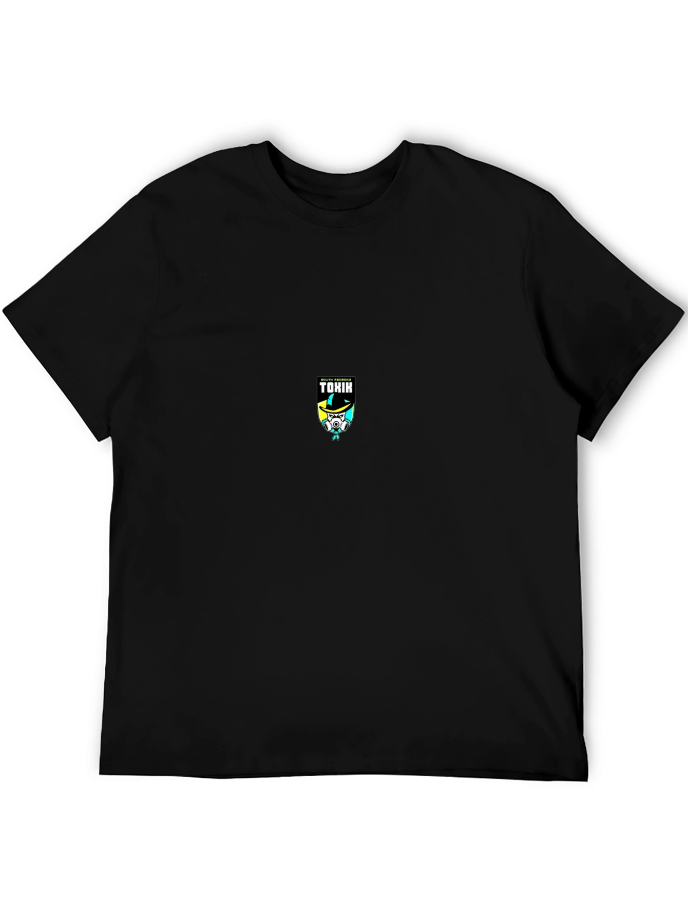 Toxin Fashionable Black T-Shirt