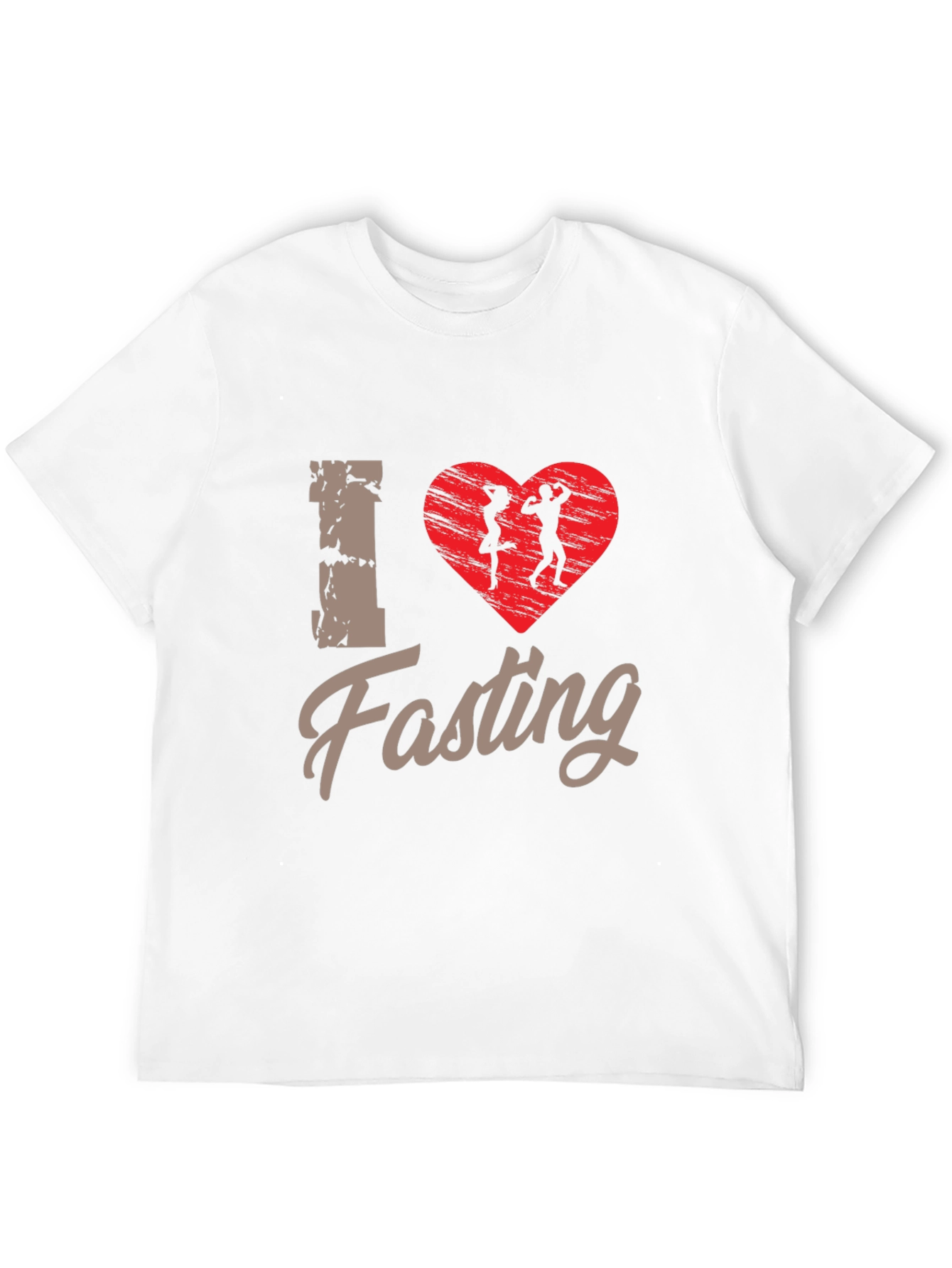 I Heart Fasting Graphic Tee - Black