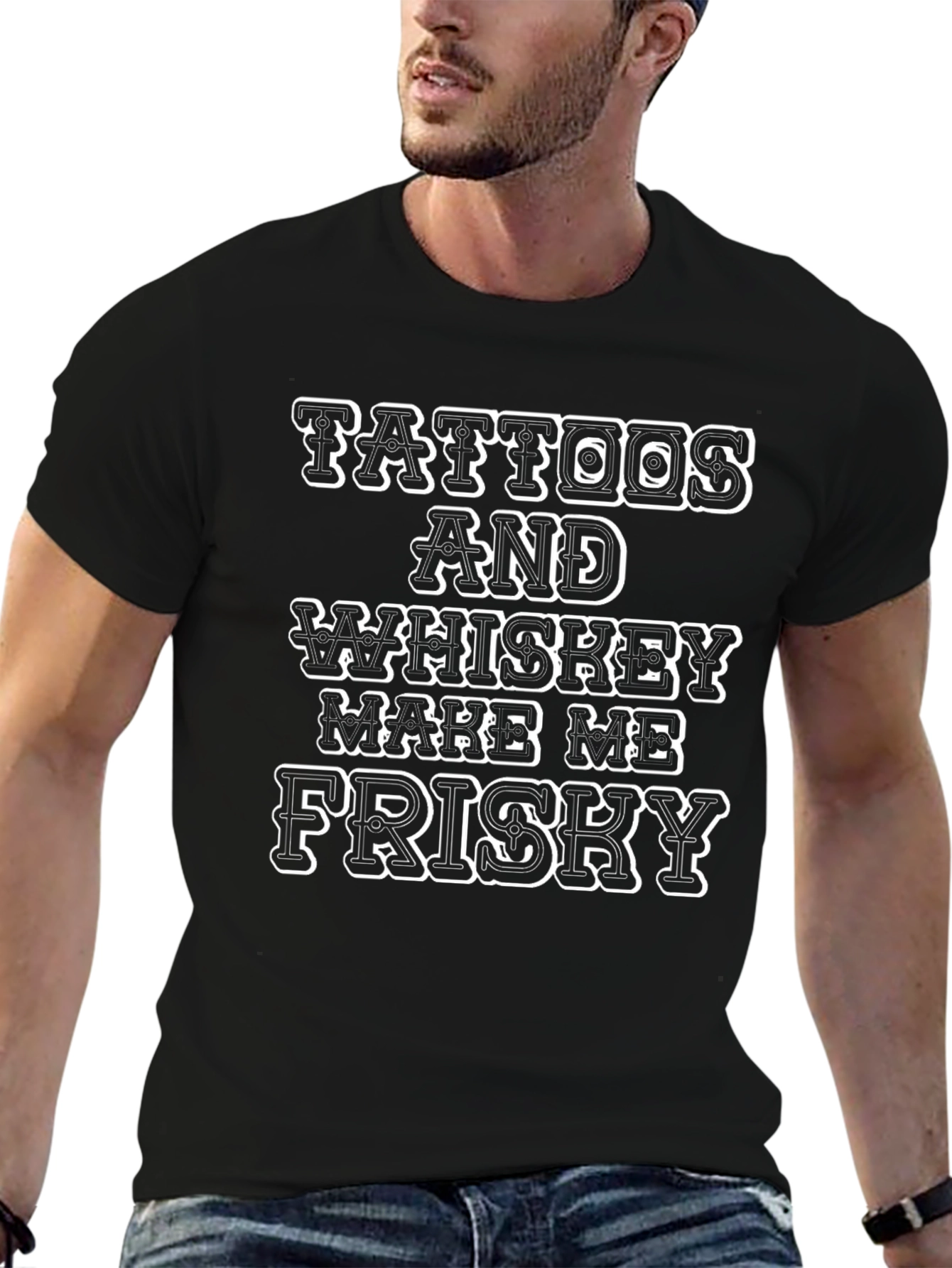Tattoos & Whiskey Graphic T-Shirt