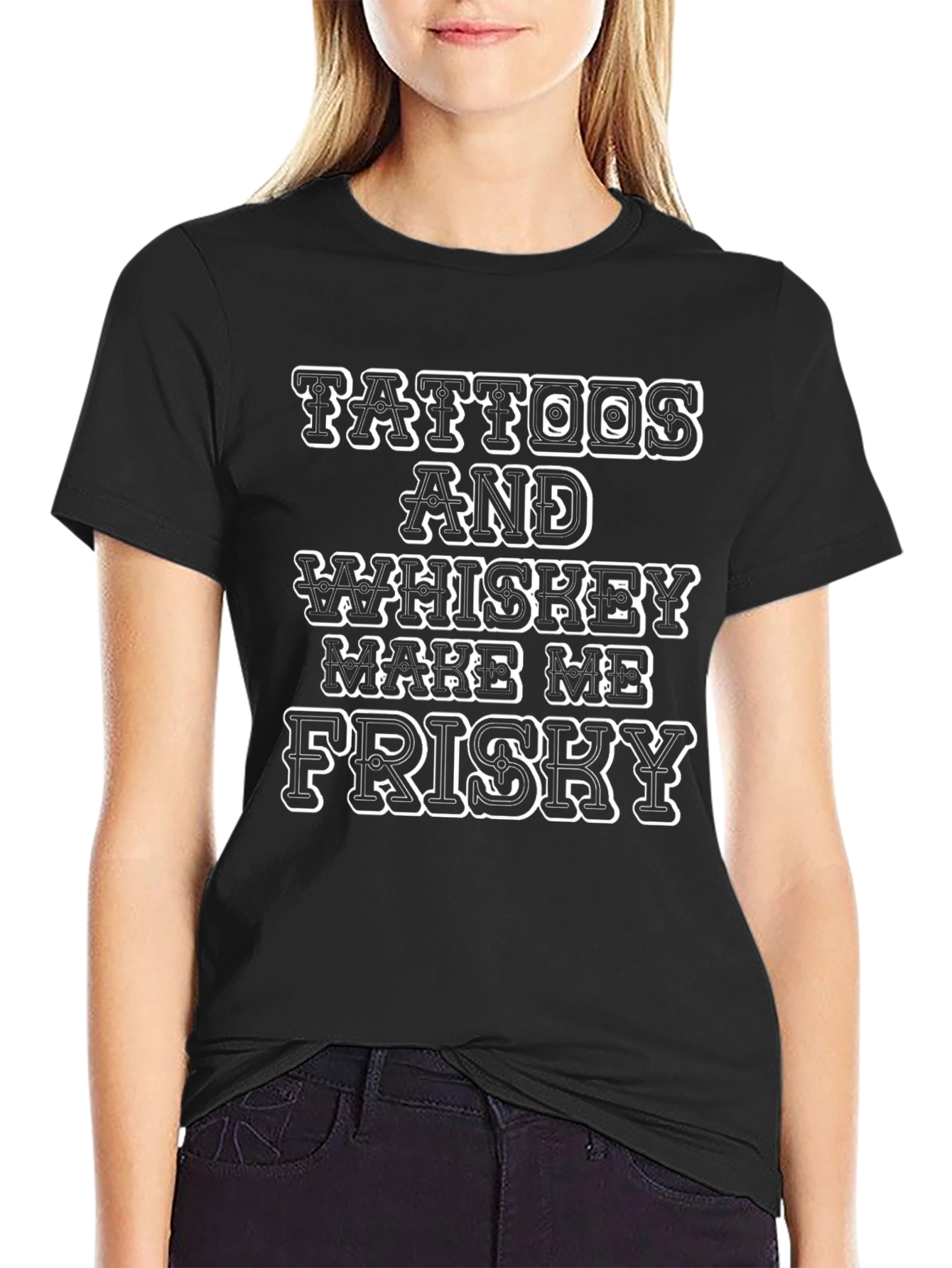 Tattoos & Whiskey Graphic T-Shirt