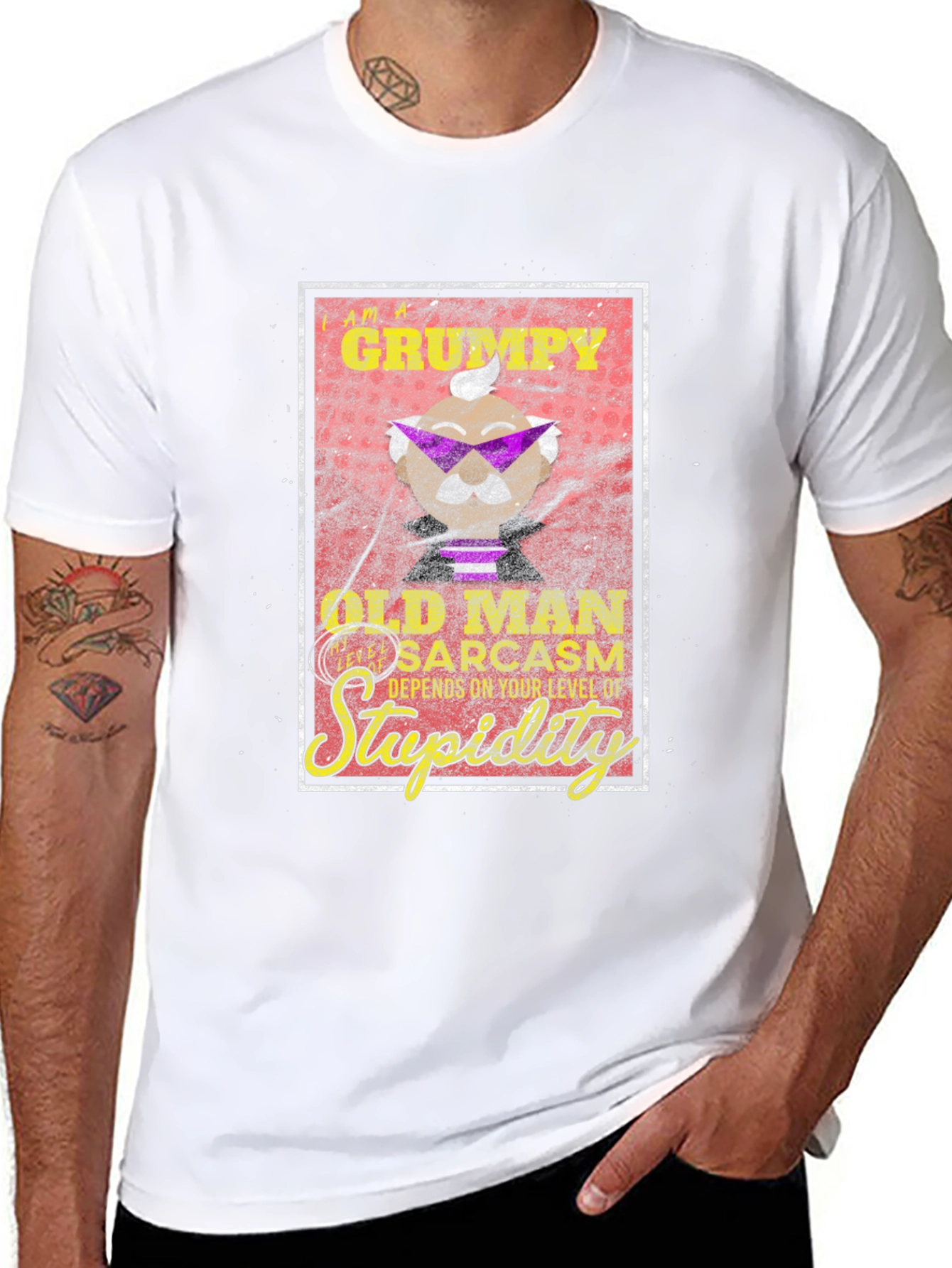 Grumpy Old Man Sarcasm T-Shirt