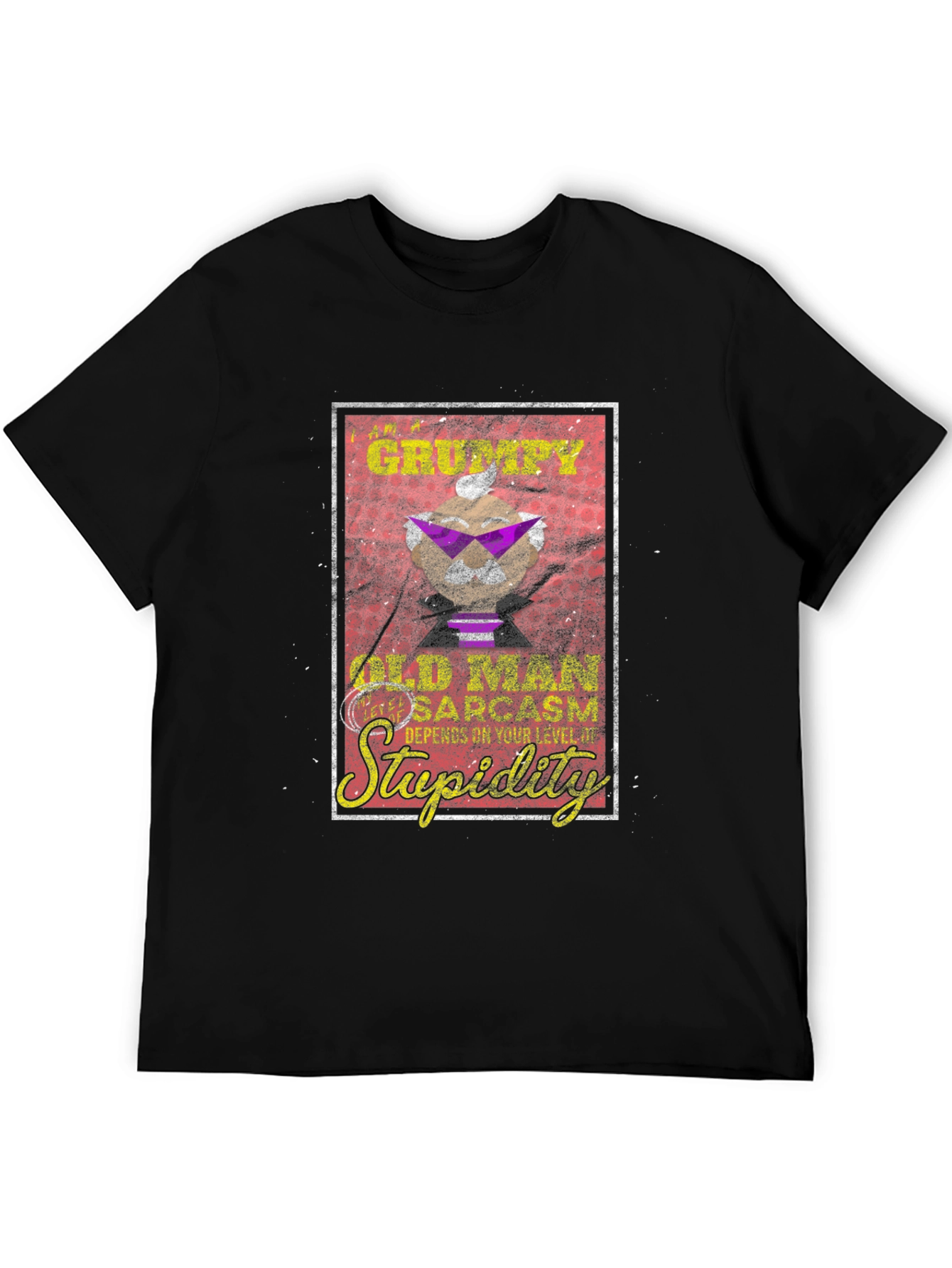 Grumpy Old Man Sarcasm T-Shirt